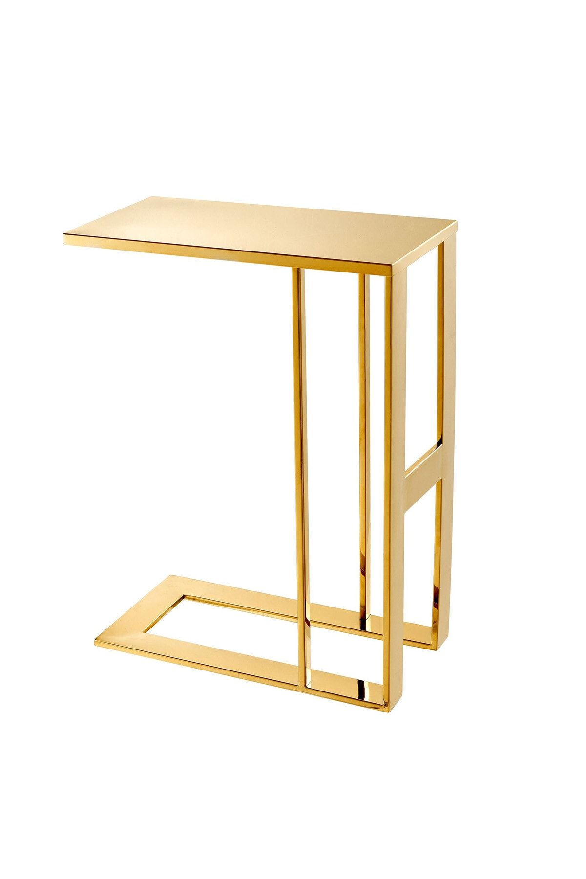 Hitit Dekorasyon Polina Gold C Sehpa