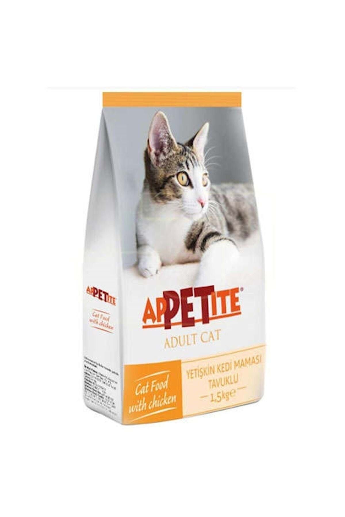 appetite tavuk etli yetiskin kedi mamasi 1 5 kg fiyati yorumlari trendyol