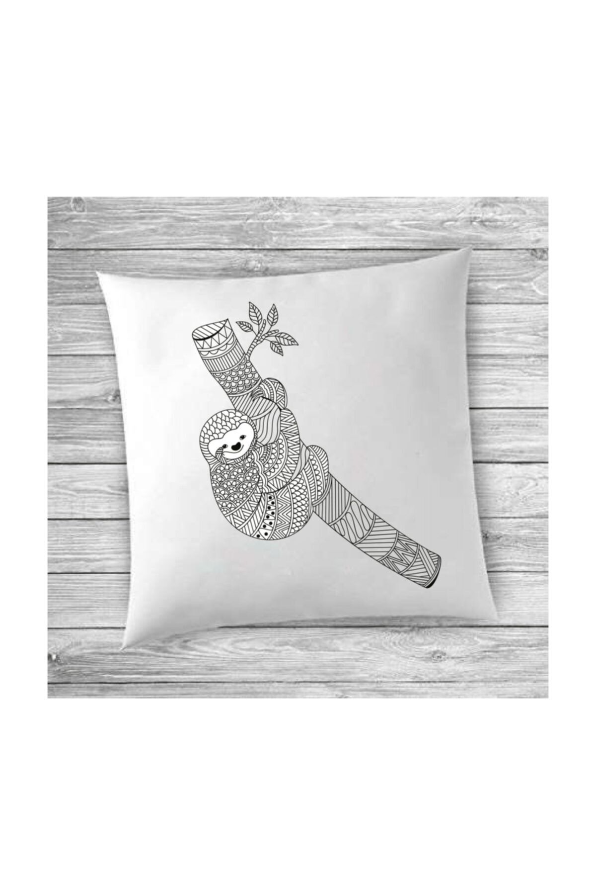 woodkido Koala Desenli Yastık Kılıfı