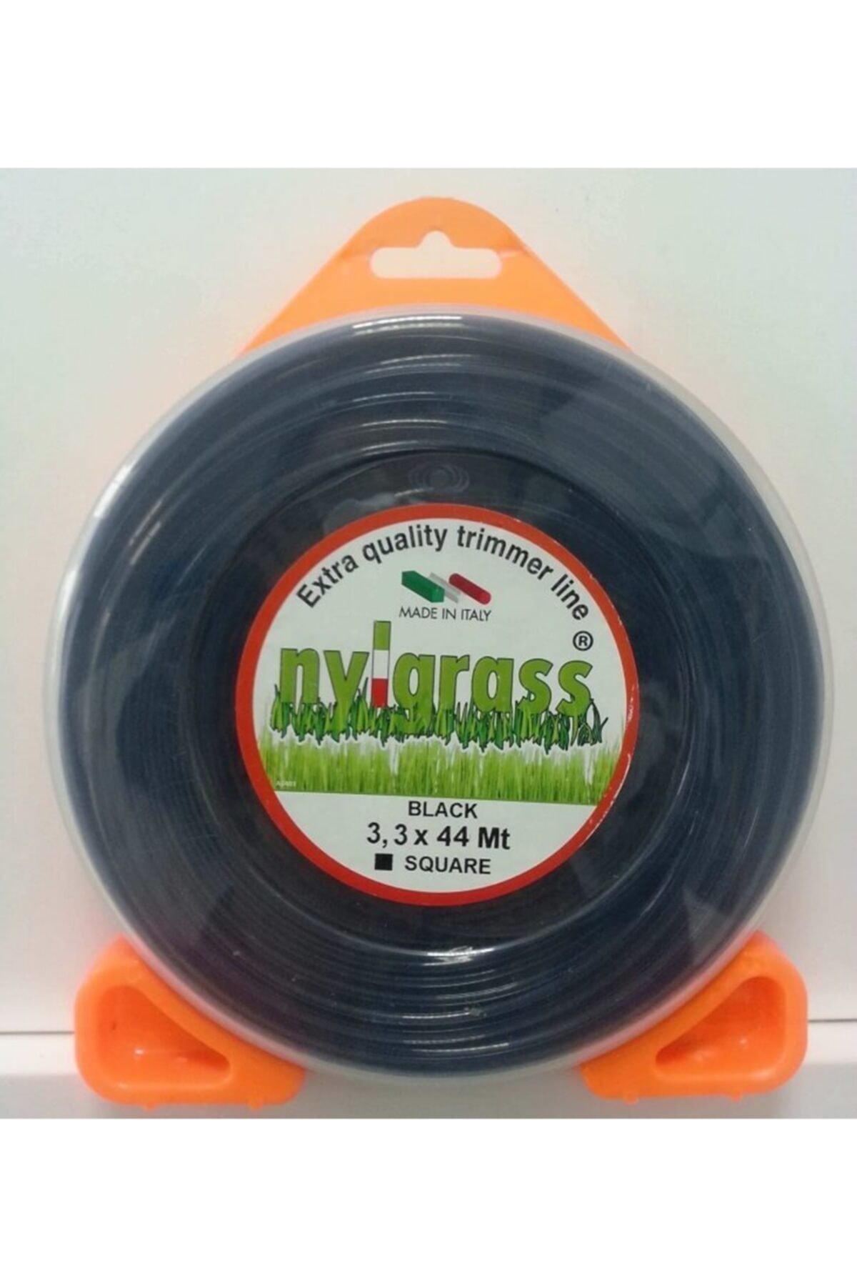 NYLGRASS 4köşe Siyah Misina 3,3 mm 44m