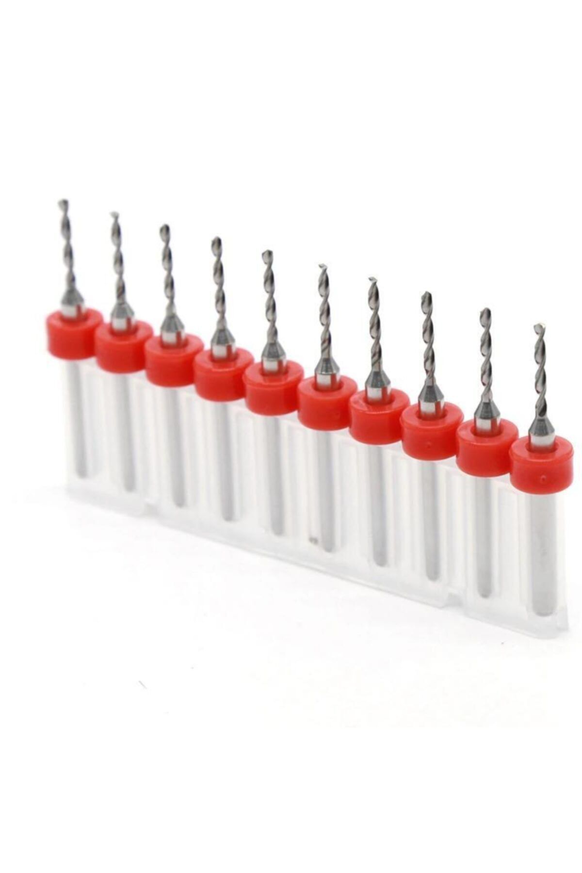 Profisher Mikro Karbür Pcb Metal Cnc Sondaj Matkap Ucu 10lu Set 2.15 mm