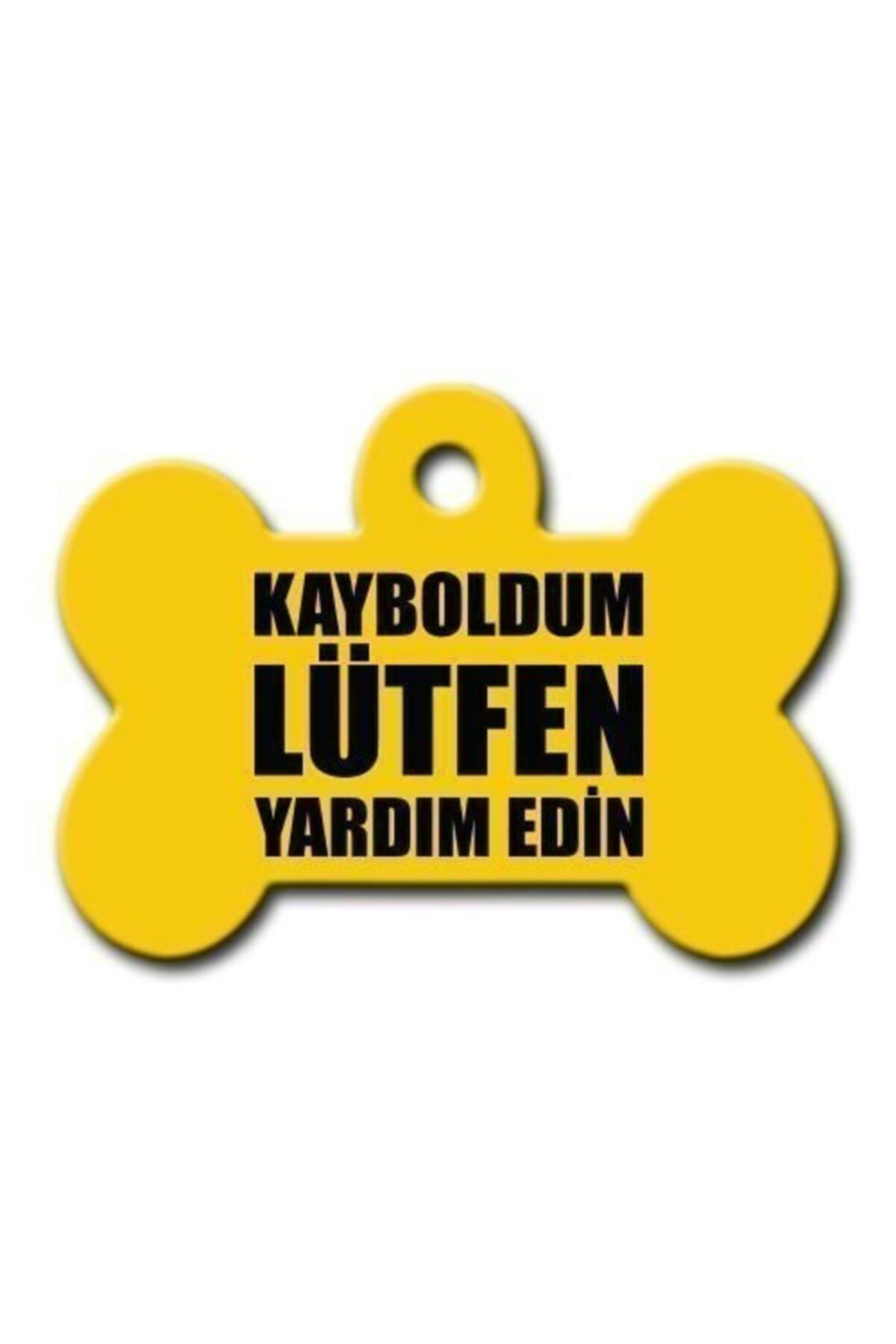 Thepassage Kayboldum Lütfen Yardım Edin Kemik Köpek Isimlik Tasma Künyesi Medium 3cm