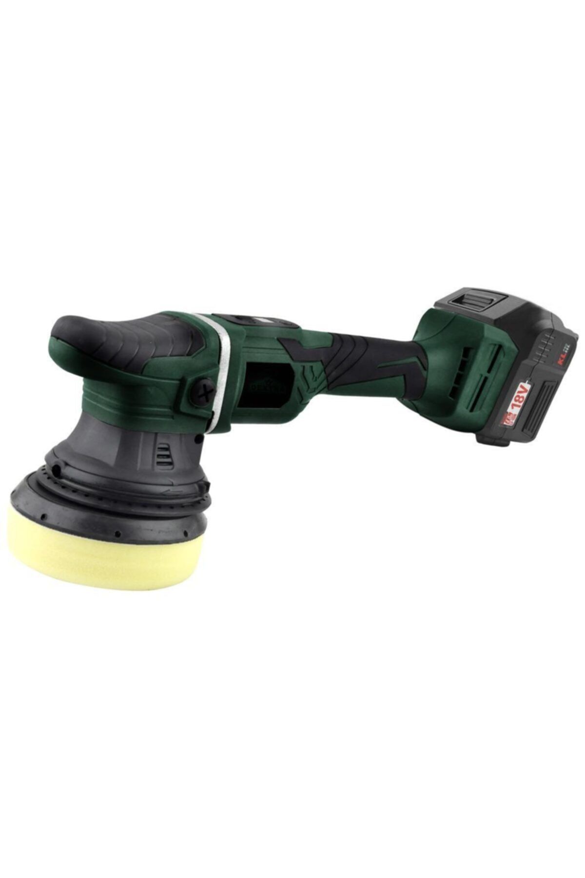 HN TEKSTİL Klpro Klps18b-40 18volt/4.0ah Li-ion Çift Akülü Kömürsüz 125mm Profesyonel Polisaj Makinesi