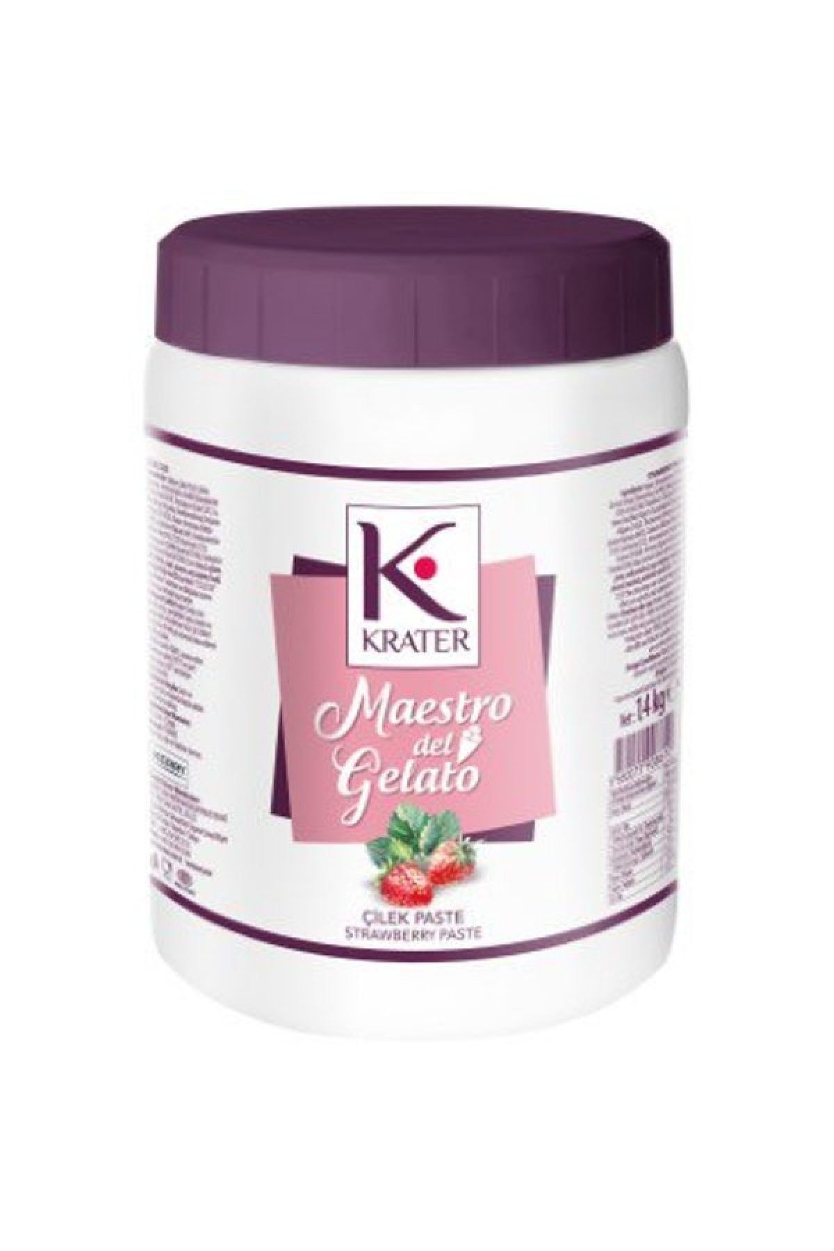 Krater Çilek Dondurma Meyve Özü 1.4 Kg