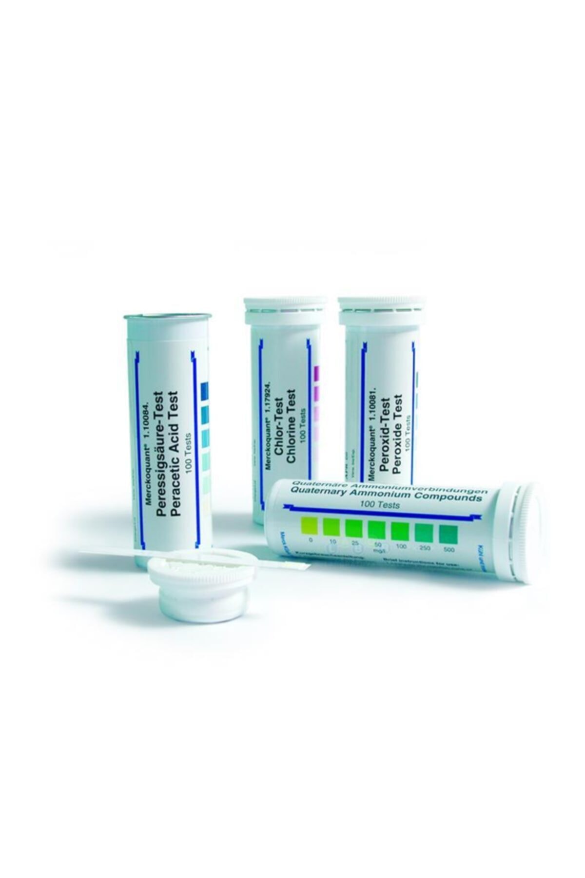 MERCK 110081 Peroxide Test Method: Colorimetric With Test Strips 1 - 3 - 10 - 30 - 100 Mg/l H o  Mq