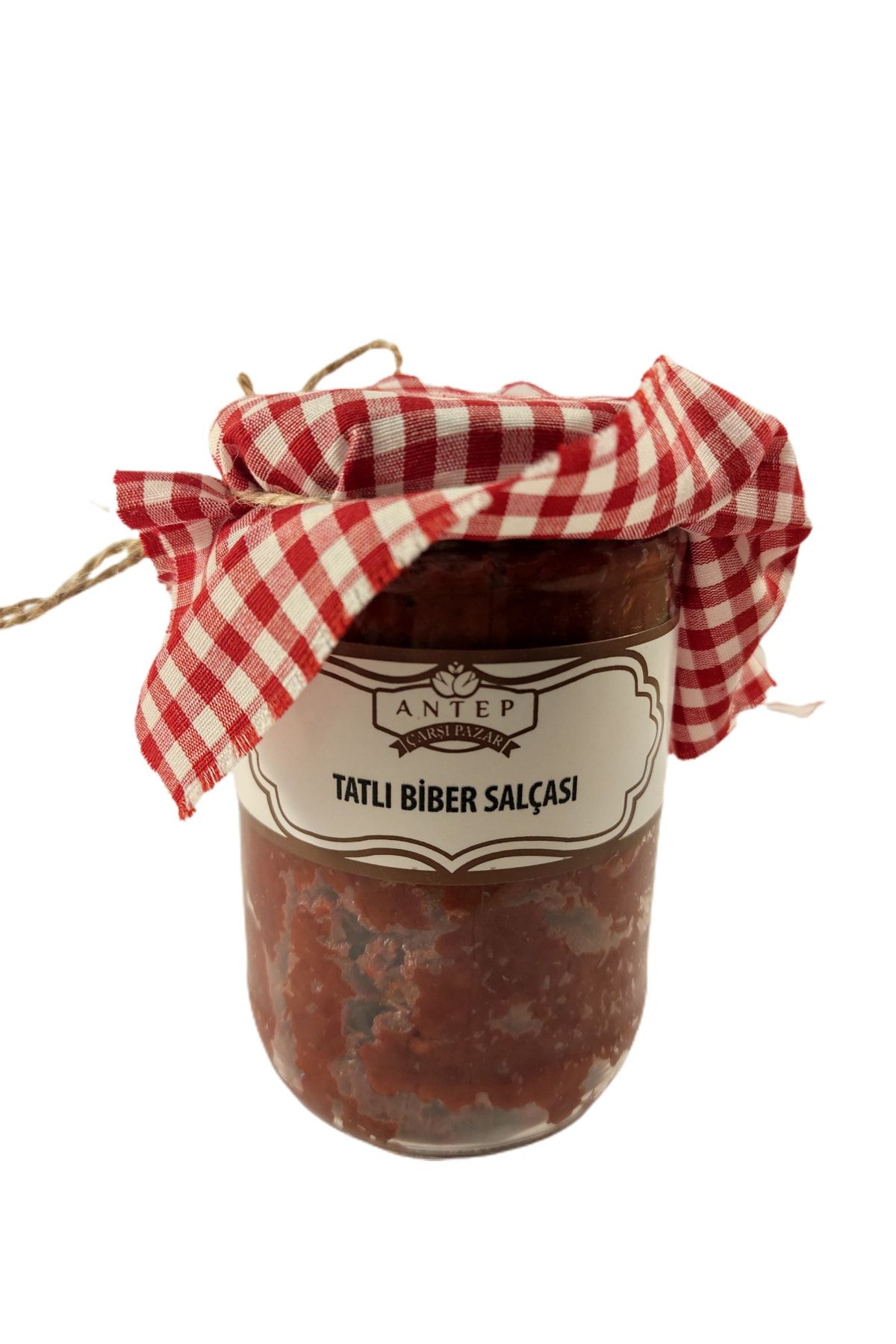Antep Çarşı Pazar Tatlı Biber Salçası Gaziantep Ev Yapımı Güneşte Kurutma | 730 Gr.