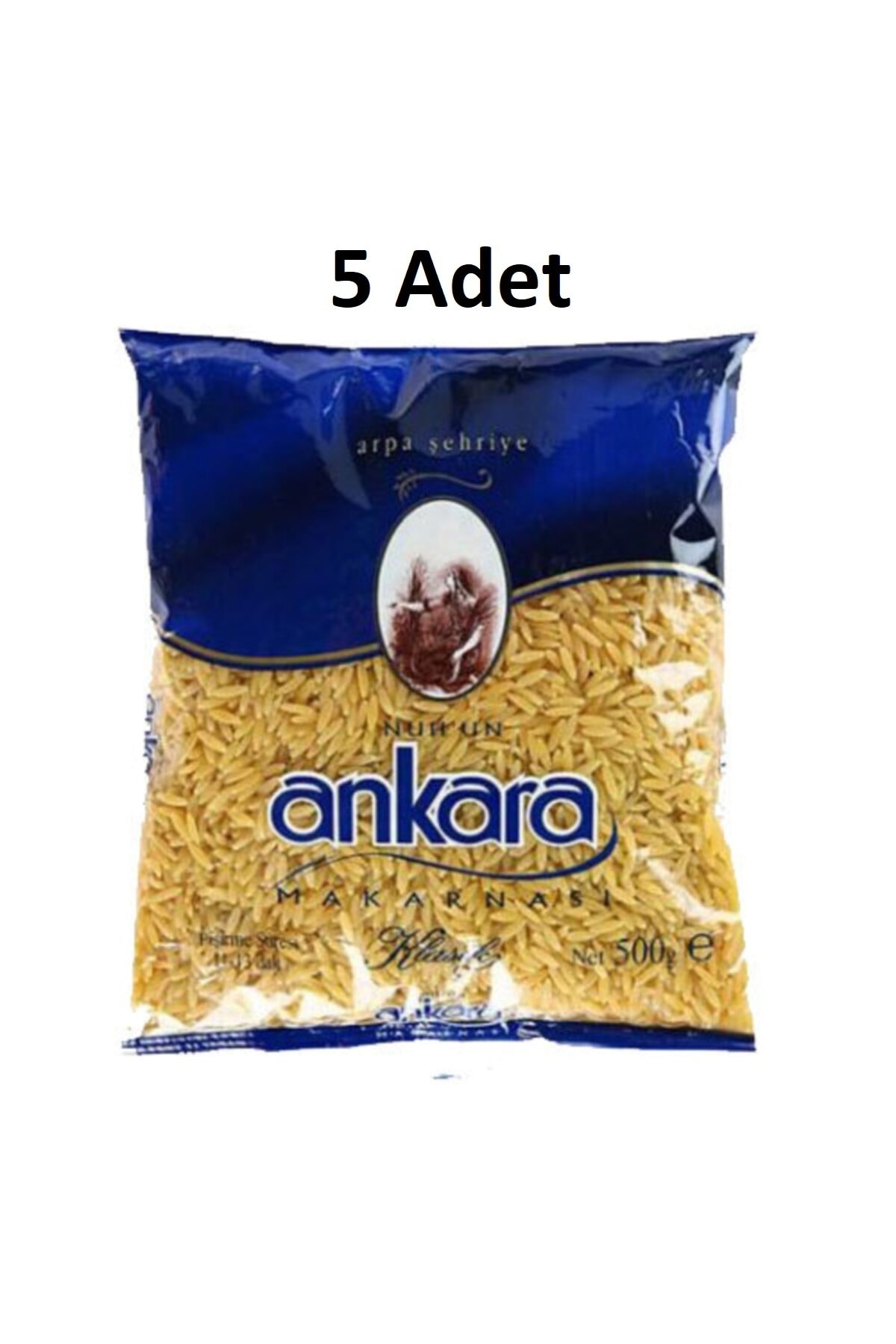 Nuh'un Ankara Nuh 'un Ankara Makarnası Arpa Şehriye 5 X 500 Gr