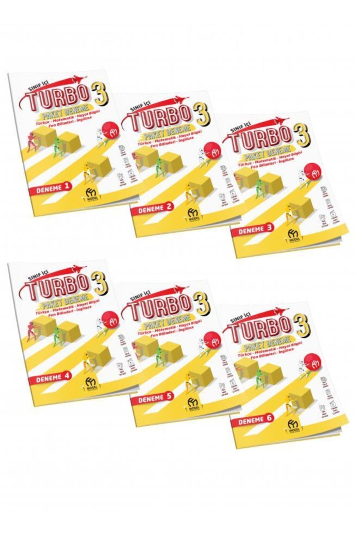 model egitim yayinlari 3 sinif turbo paket deneme sinavi fiyati yorumlari trendyol
