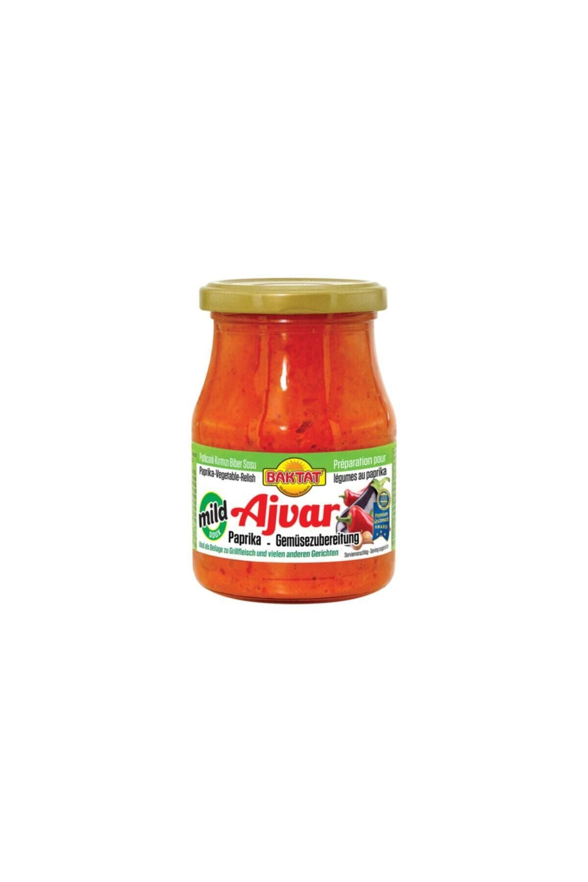 Baktat Tatlı Ajvar 370 cc 2 li