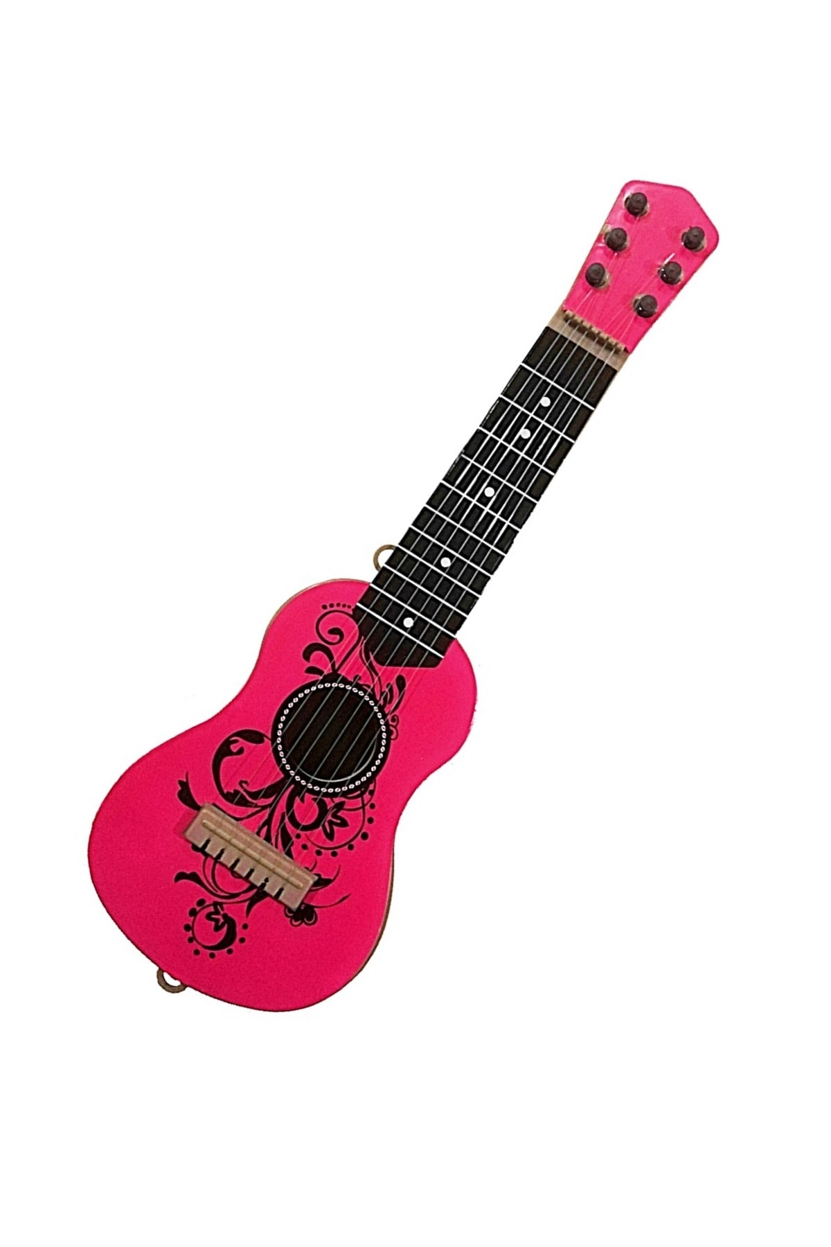 aslan oyuncak Oyuncak Çocuk Gitarı Ispanyol Gitar 6 Telli Pembe Renk
