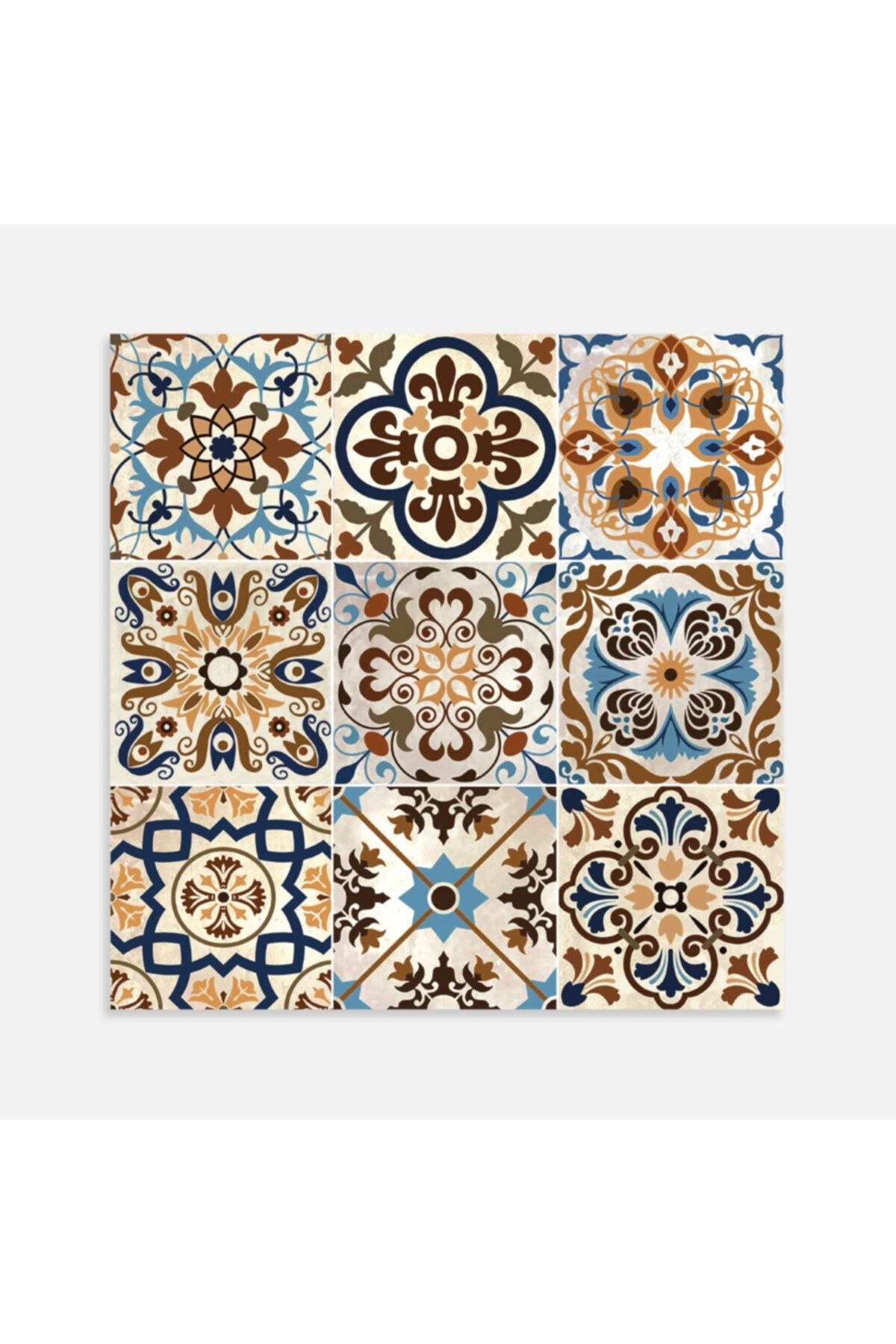 TİNK Fas 019 Karma Desenli Pvc Karo 30x30 Cm (56 Adet) 5m2