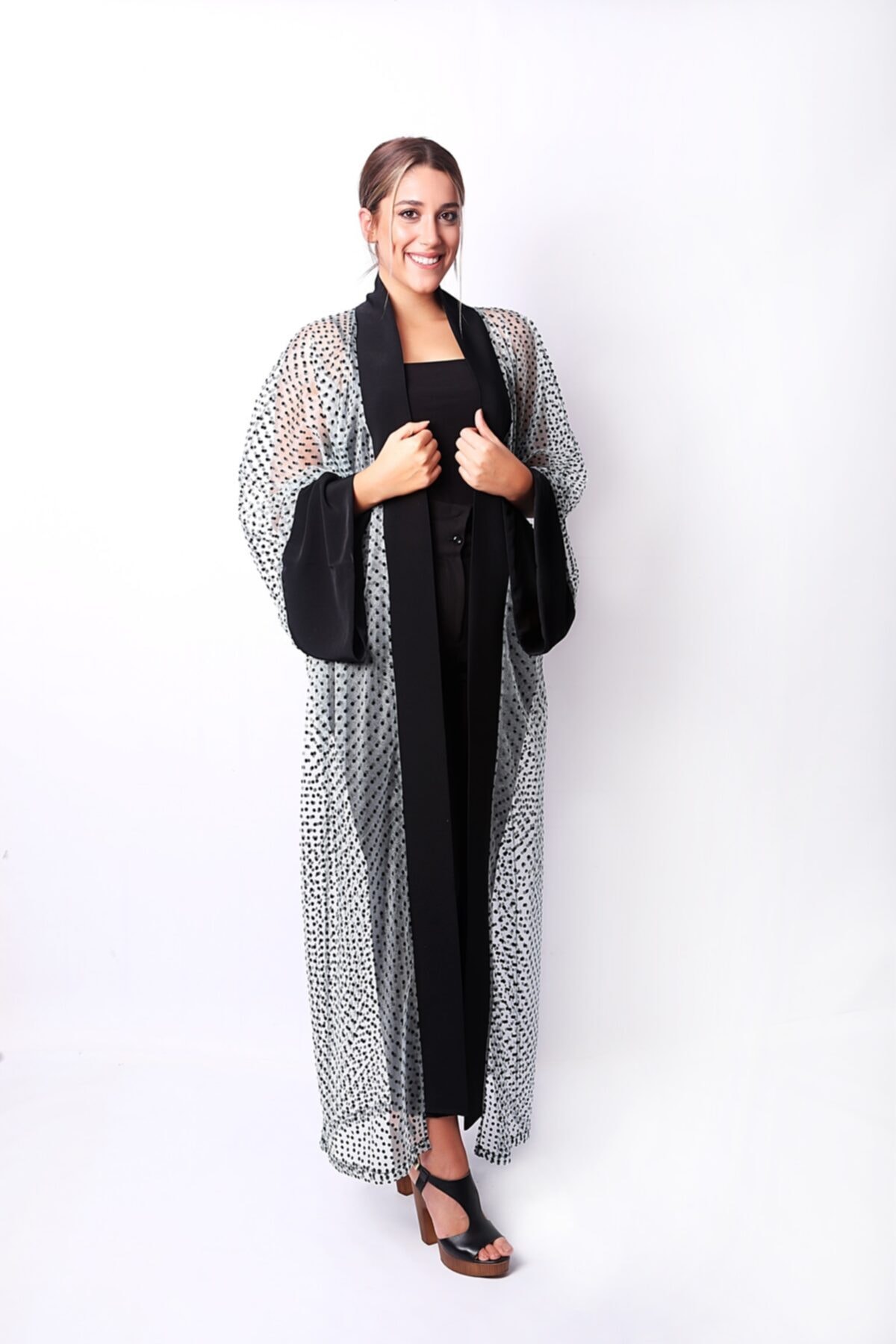 NN exclus Kadın Yeşil Kaftan Kimono