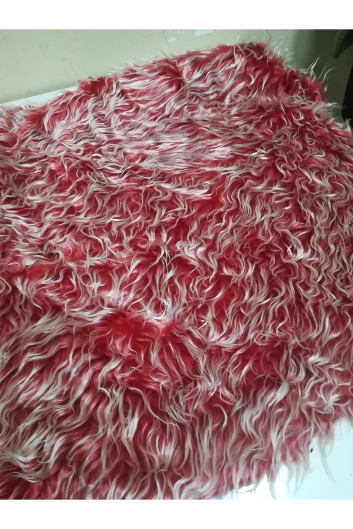 MARKA KUMAŞ Ithal Kürk Tarzı Peluş Kumaş 140 Cm En 100 cm Boy