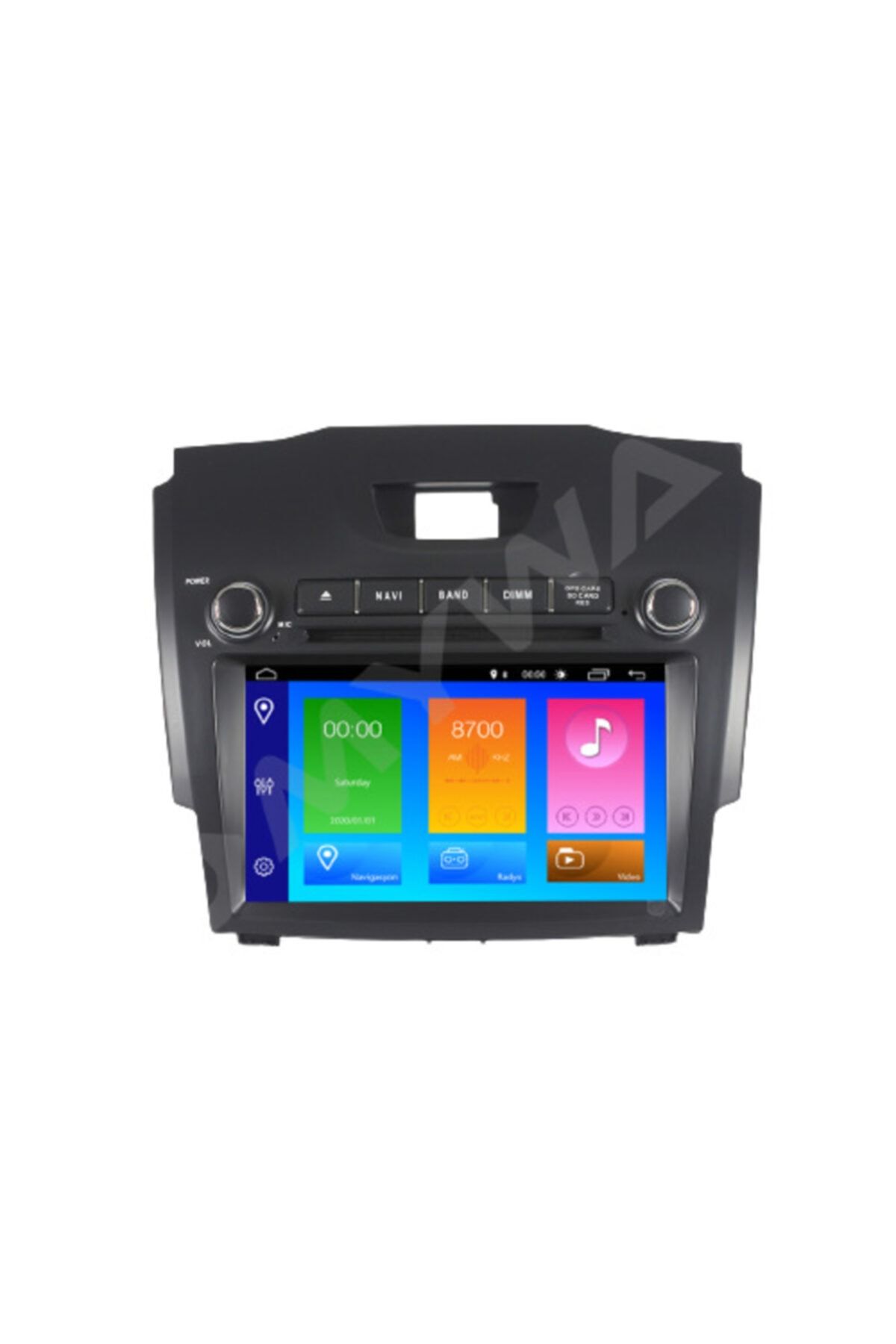 MYWAYY Isuzu Dmax Carplay Android 10 Multimedya Navigasyon Double Teyp