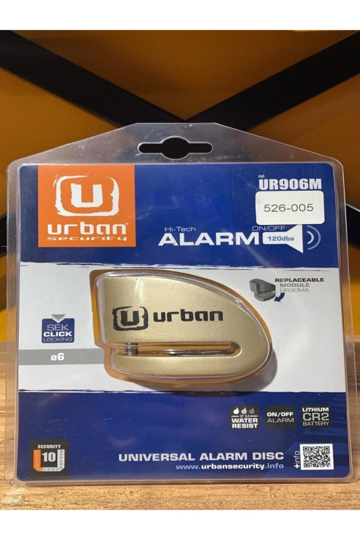 Urban Disk Kilit Alarmlı