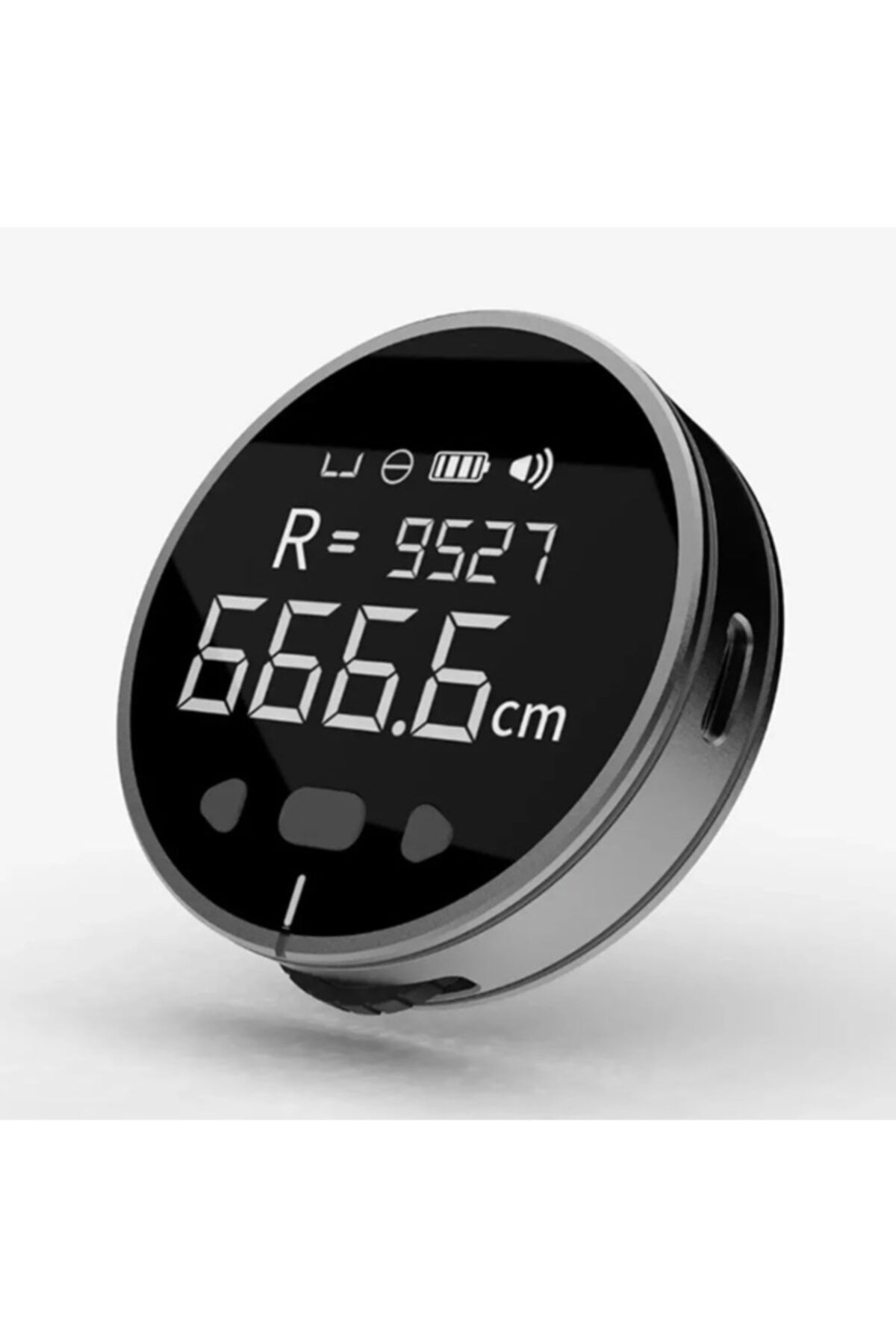 Ally Mobile Ally-xiaomi Mijia Duka Elektronik Cetvel Lcd Ekranlı Şarj Edilebilir Olçum Aleti Siyah