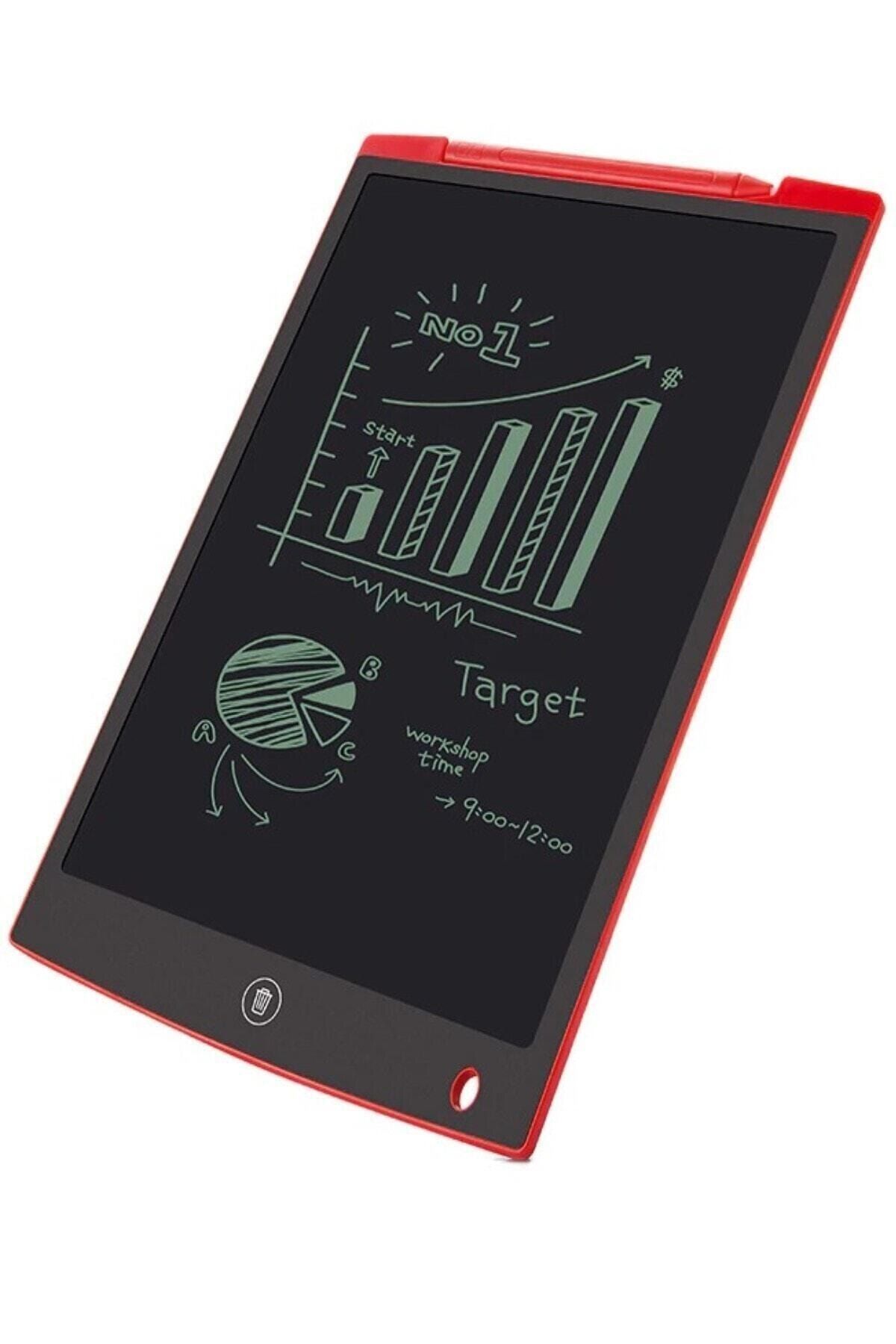 MTekno Writing Tablet Lcd 8.5 Inç Dijital Kalemli Çizim Yazı Tahtası Grafik Not Yazma Eğitim Tableti