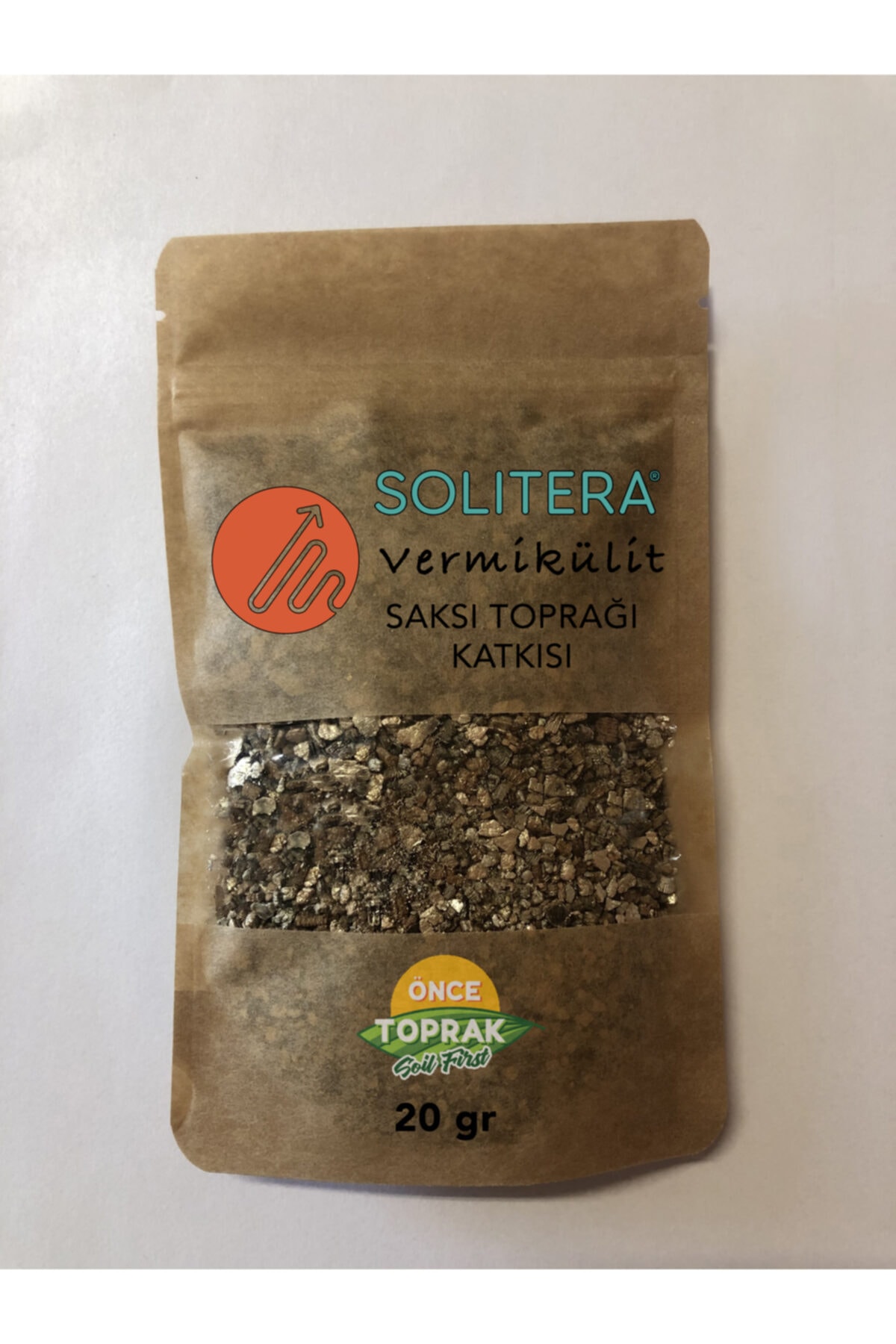 Solitera Vermikülit Doğal Mineral Saksı Toprağı Organik Katkısı 20 gr