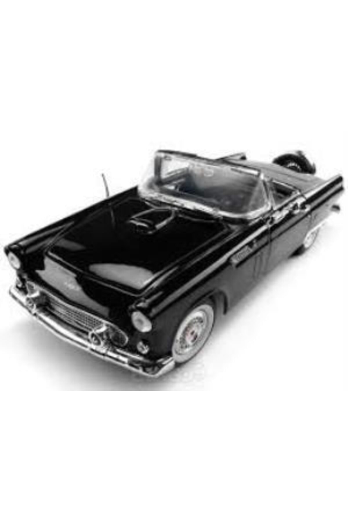 Motor Max Motormax 1956 Ford Thunderbird Cabrio Siyah 1:18 Model Araba