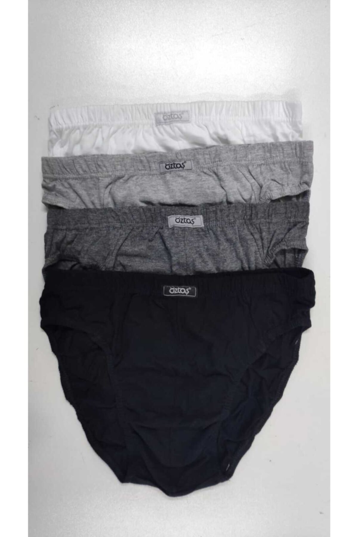 Öztaş Underwear Erkek Slip 4'lü 1107