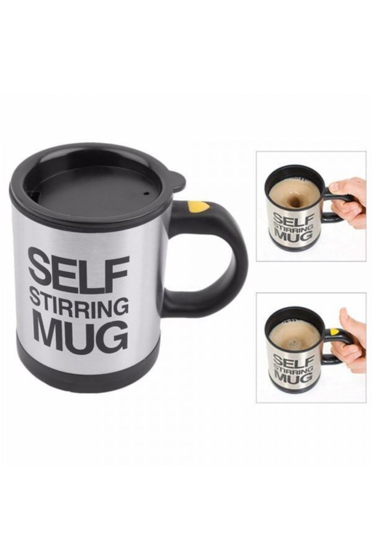 HOMENIVA Selfmug 400 ml Kendi Kendini Karıştıran Büyük Boy Self Stirring Mug