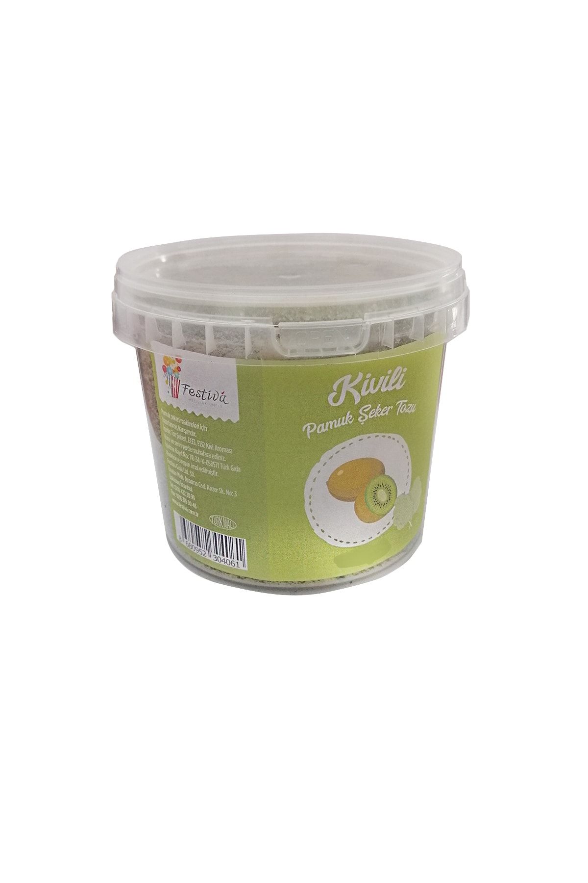 Festiva Kivi Aromalı Konsantre Toz Şeker Renklendiricisi 500 gr
