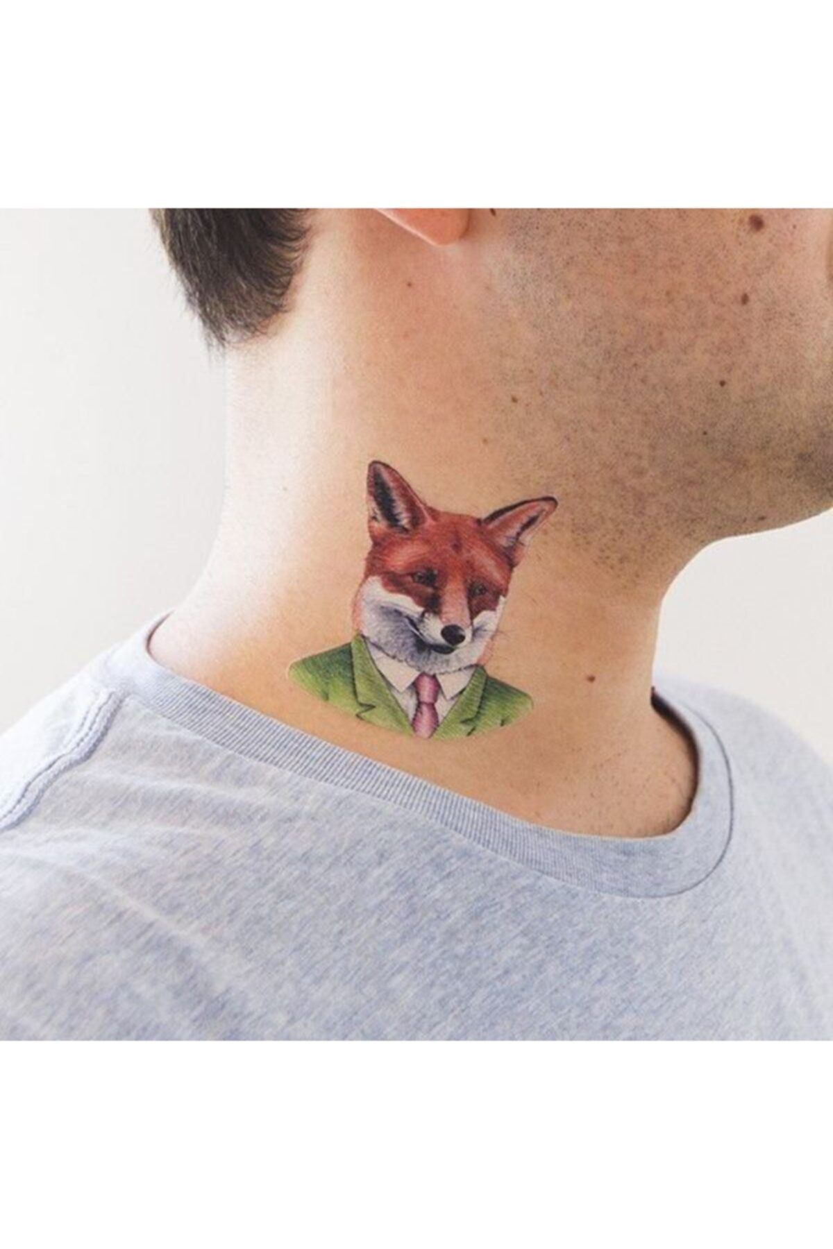 Tattly Tattoo Tattly Geçici Dövme Red Fox