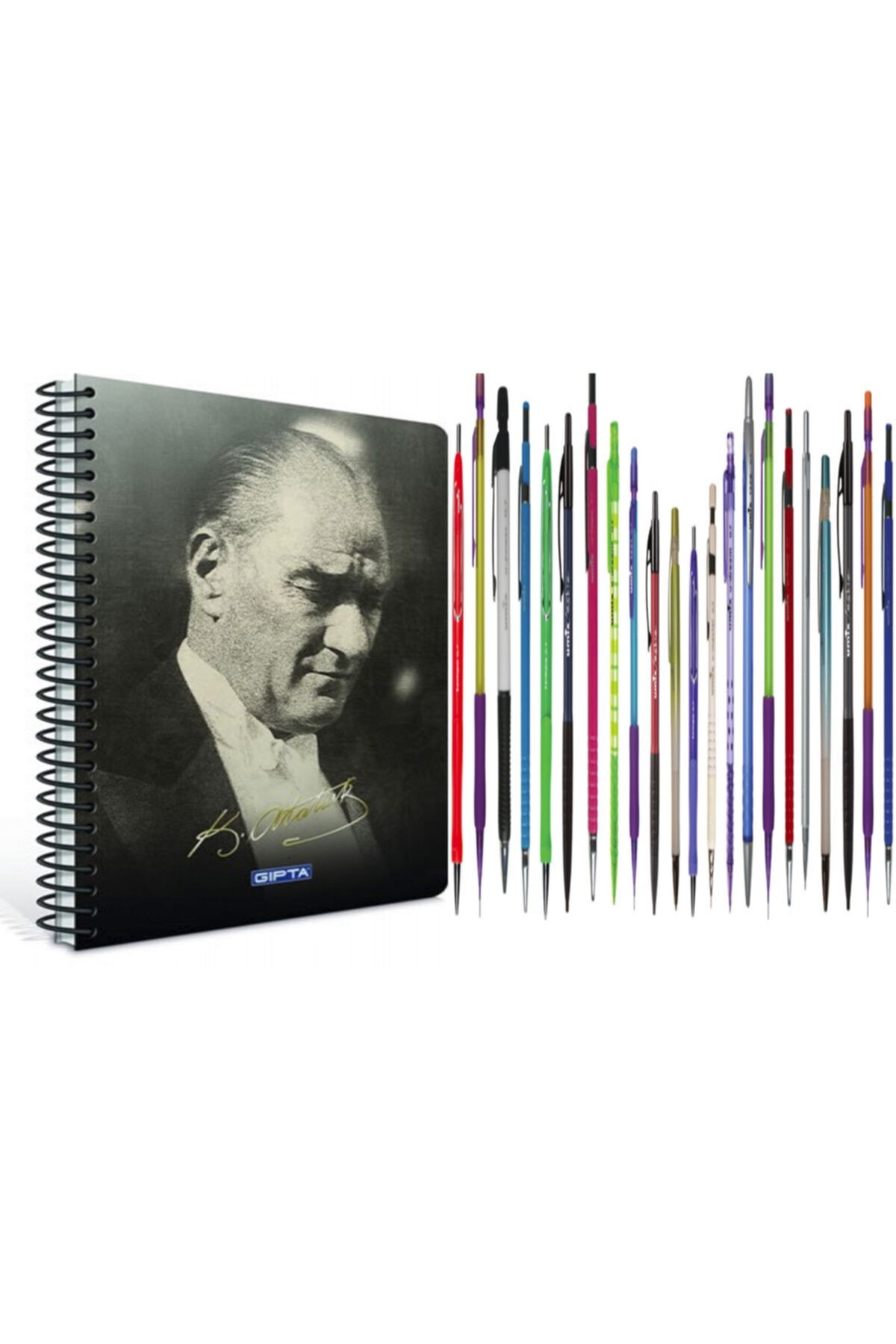 Gıpta Atatürk Resim Kapaklı Ajanda