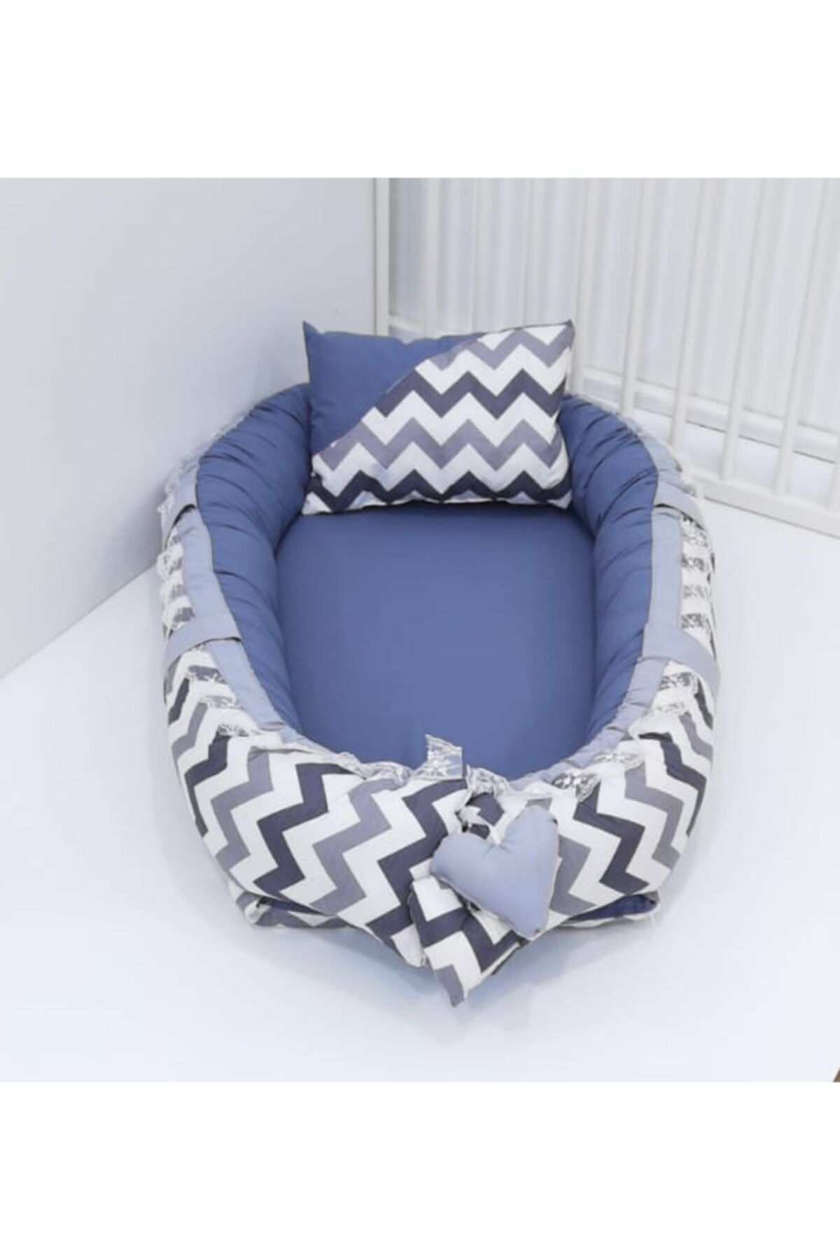 mordesign Bebek Gri Park Yatak 122