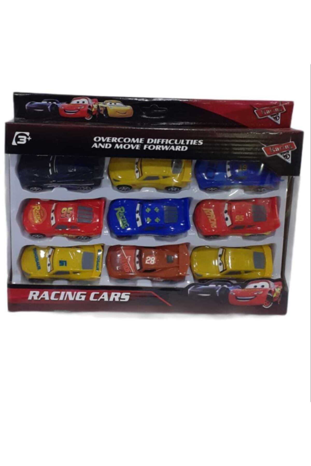 CARS Şimşek Mcqueen Ve Arkadaşları 9'lu Araba Seti Rs1514