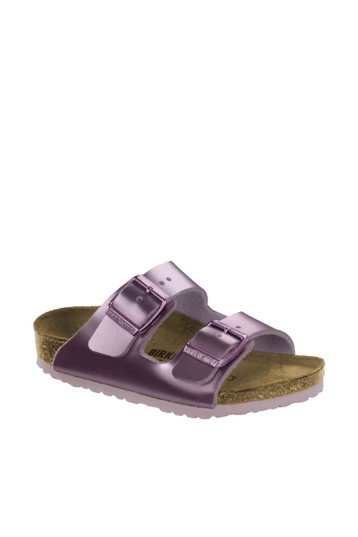 Birkenstock Unisex Metalik Leylak Terlik 01012510