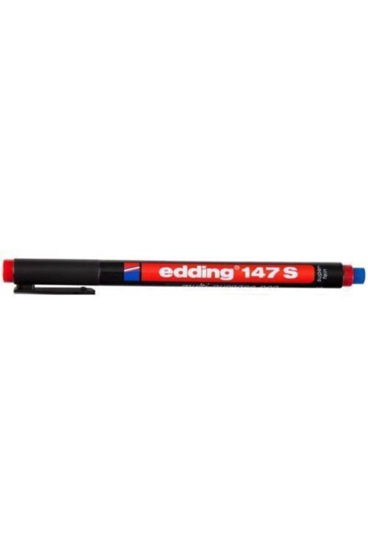 Edding 147 S Permanent Kalem Kırmızı 2 Adet