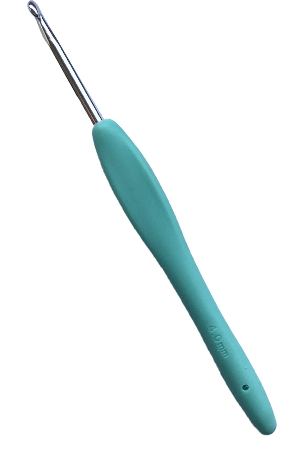 Tunç 4 Mm Yeşil Elastik Saplı Yün Tığ