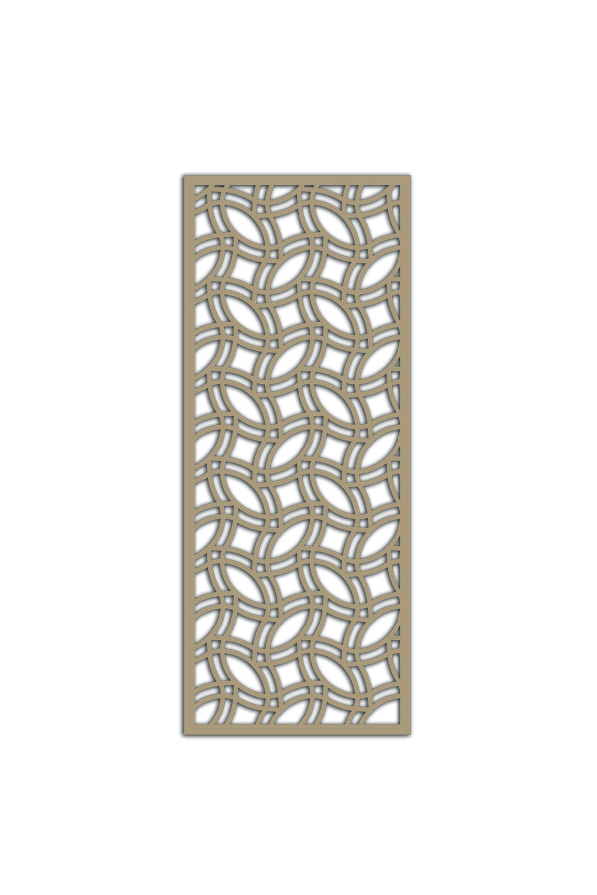 Liar Dekor Liar Ahşap Seperatör (Paravan) - KSP-69 - (10 mm) - (100 cm x 210 cm) - (Ham)