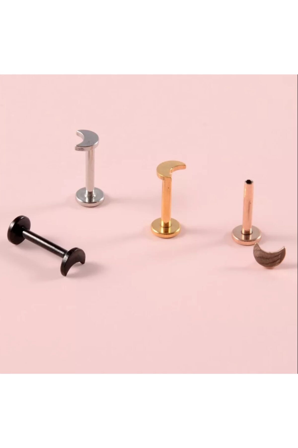 Btn Piercing Gold Ay Labret Piercing