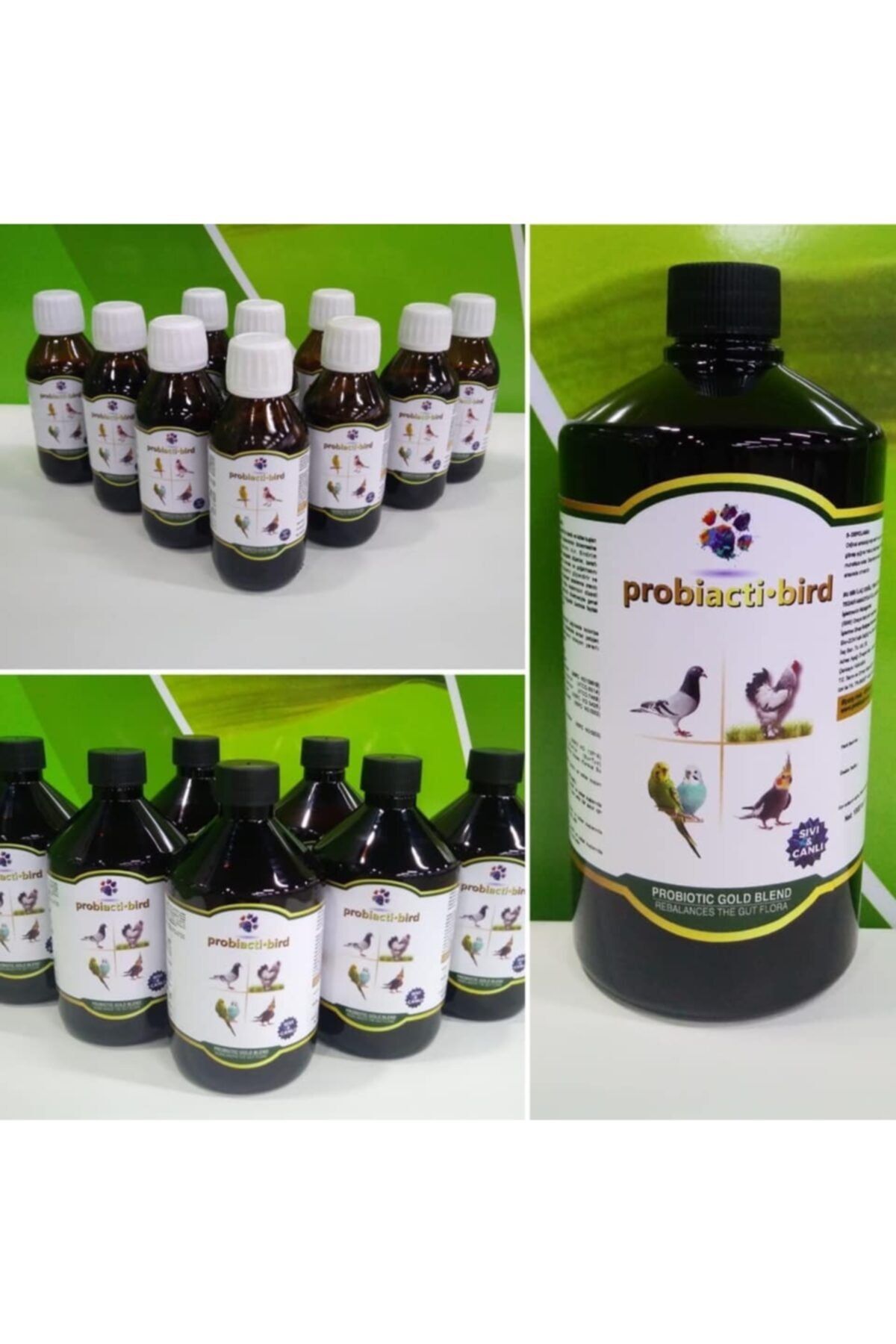 probiactibird Kafes Ve Kümes Hayvanları Için Sıvı Probiotil 1 Litre