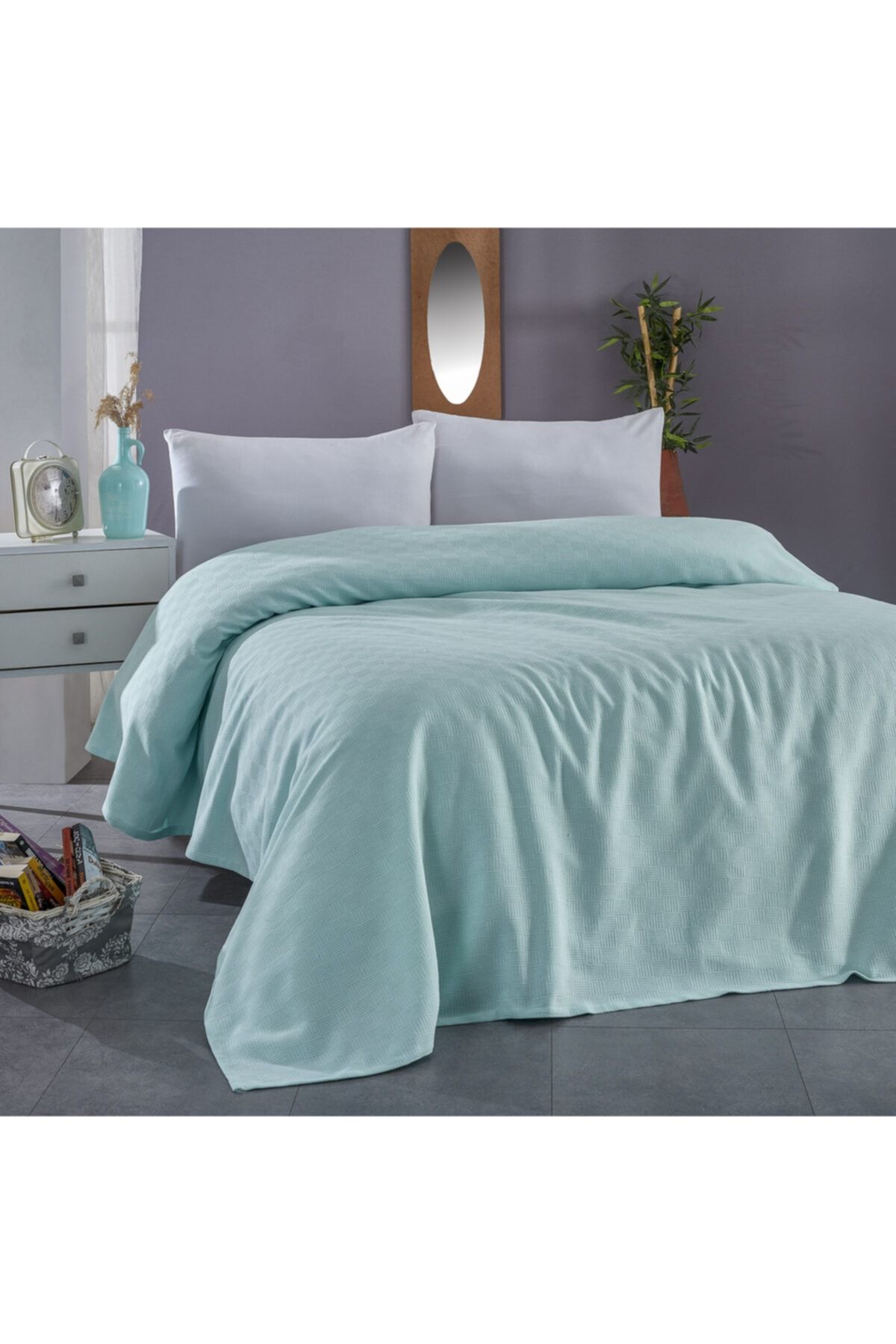 Komfort Home Tek Kişilik Çok Amaçlı %100 Pamuklu Pike 160x230 Cm