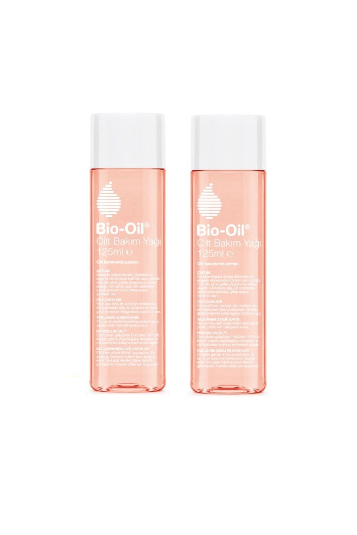 BioOil Cilt Lekeleri & Yaşlanma & Nem Kaybı Ve Çatlak Karşıtı Nemlendirici Cilt Bakım Yağı 125 Ml X2 Adet