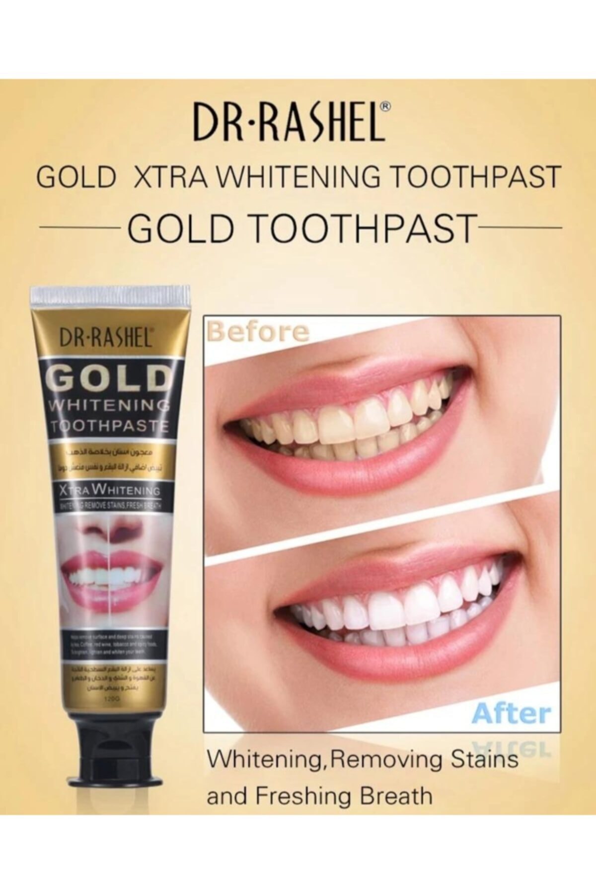 Mardinal Dr. Rashel Diş Macunu Extra Doğal Beyazlık Anti Tartar Dış Pastasi 100 Ml