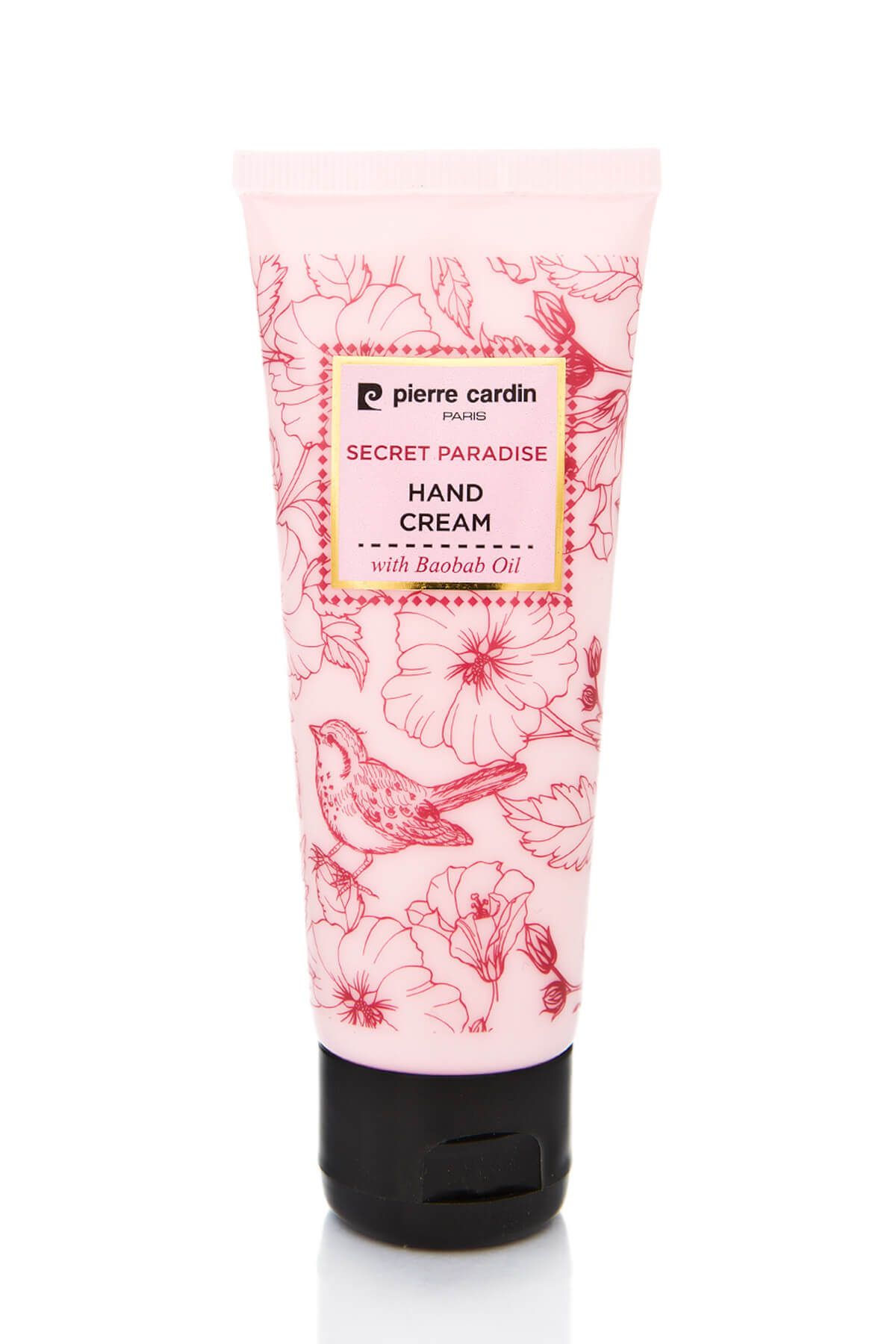 Pierre Cardin Baobab Yağı içeren E Vitaminli Nemlendiri El Kremi - Secret Paradise Hand Cream 75 ml  8680570257374
