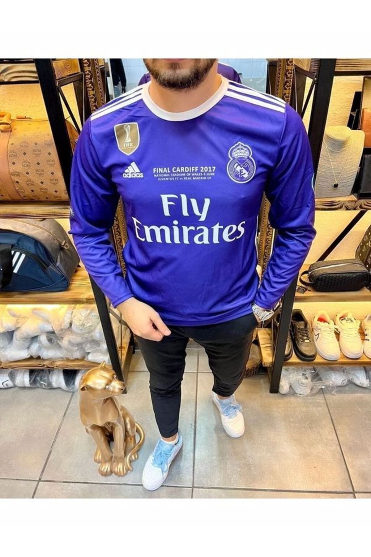 HAKAN SPOR Purple Ramos Jersey Cardiff 2017 Champions League
