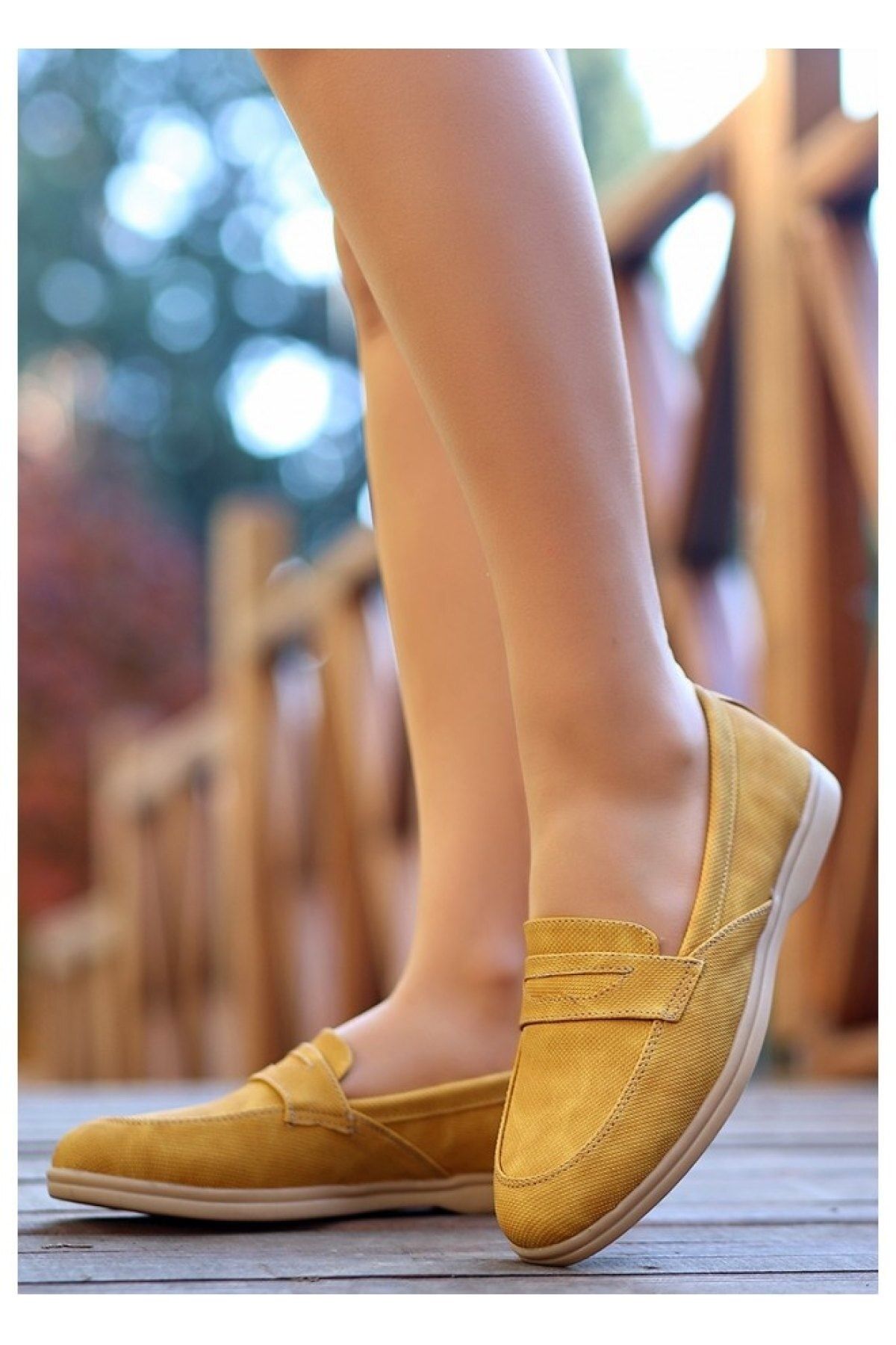 Mustard sales ballerina shoes