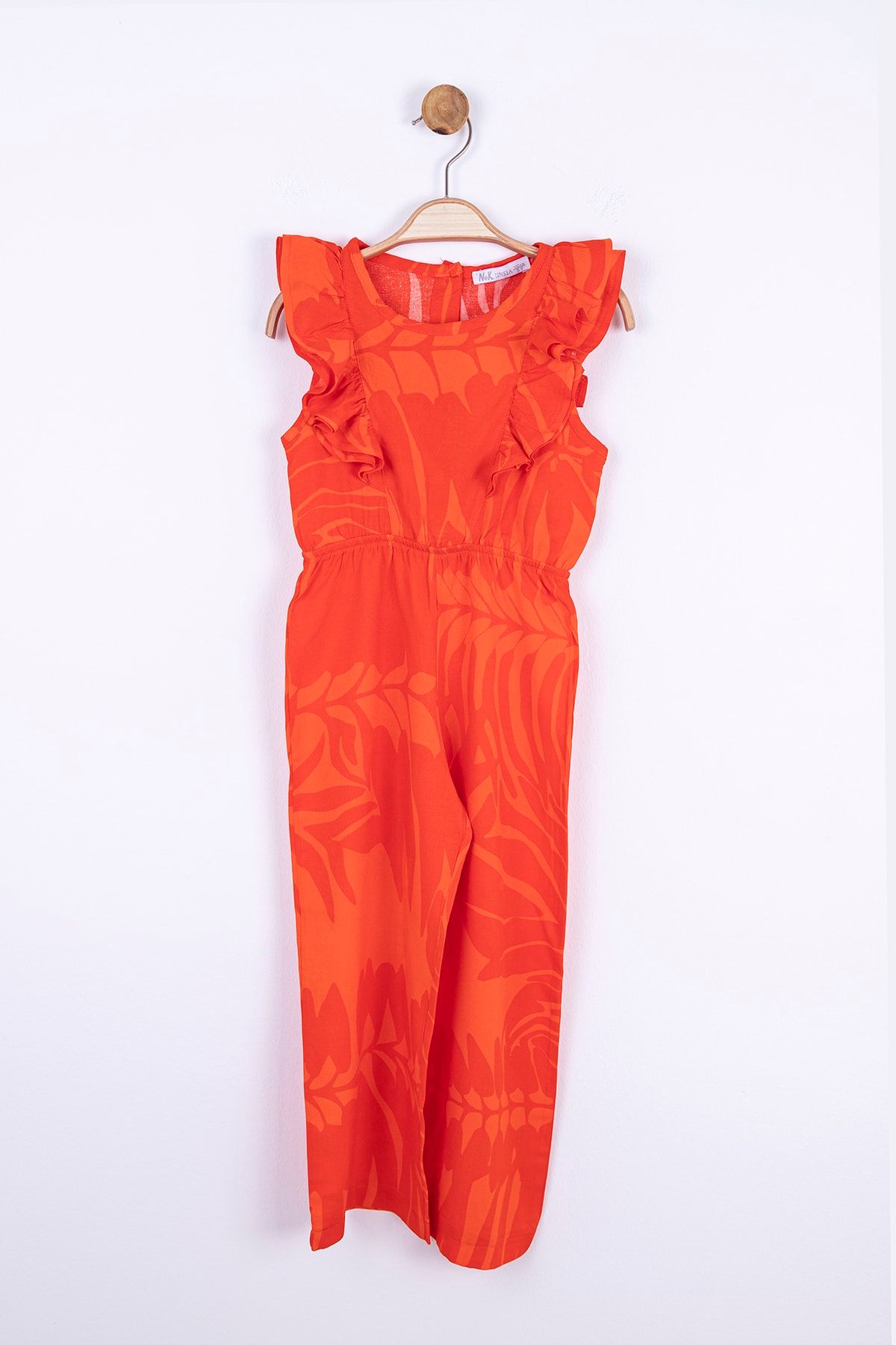 Zara orange jumpsuit cheap