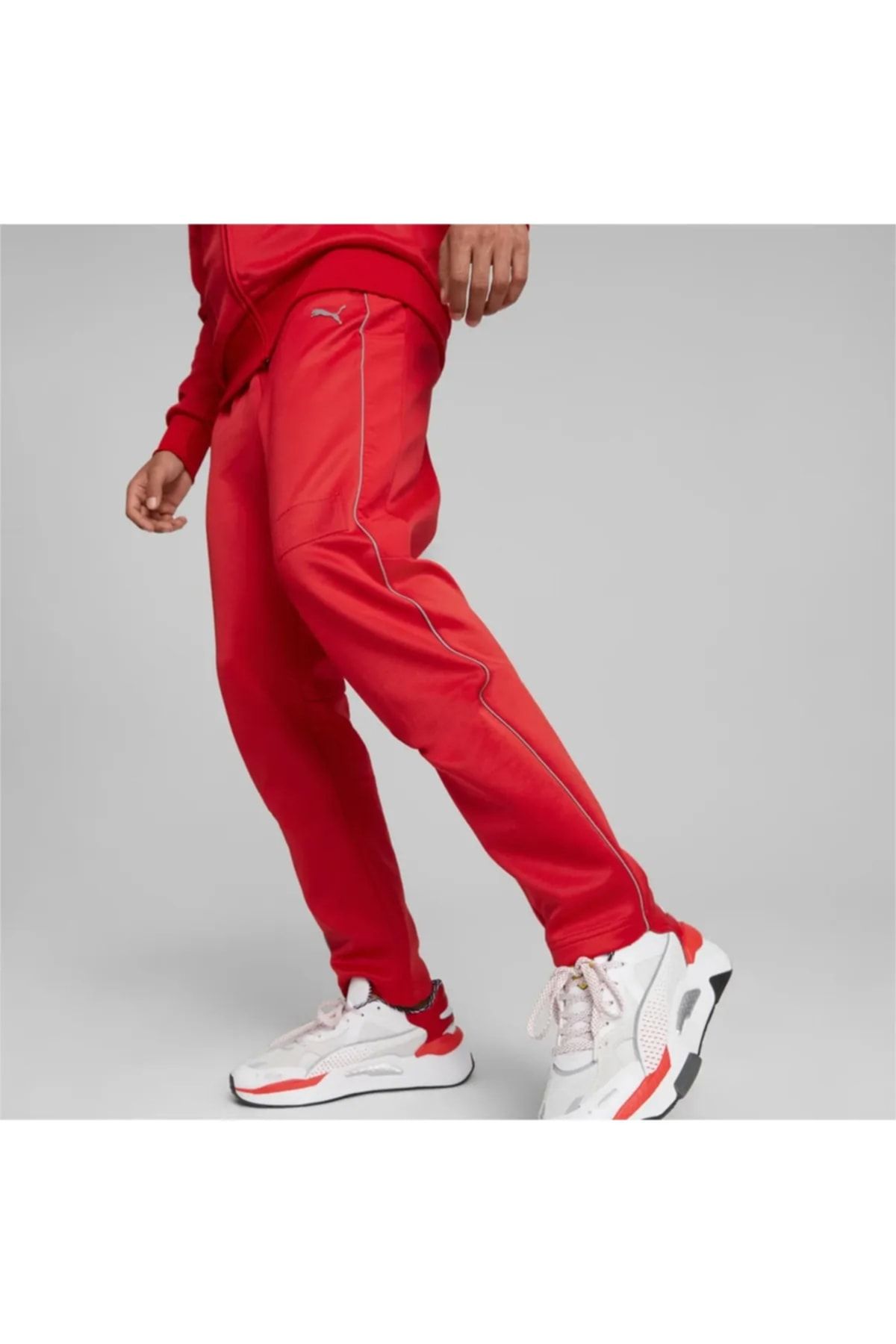 Puma Sports Sweatpants Red Trendyol