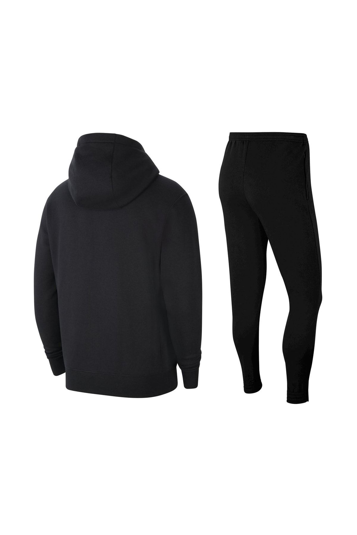Black nike deals cotton tracksuit