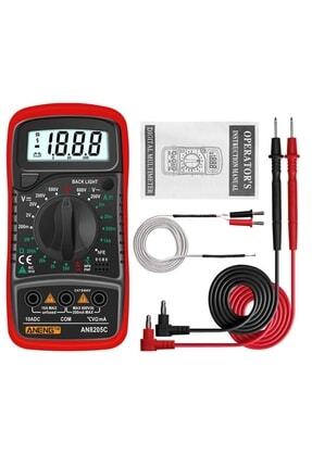 AN8205C Dijital Multimetre AC/DC Ampermetre Volt Ohm Termokuplu Multimetre Test Cihazı... Image 0