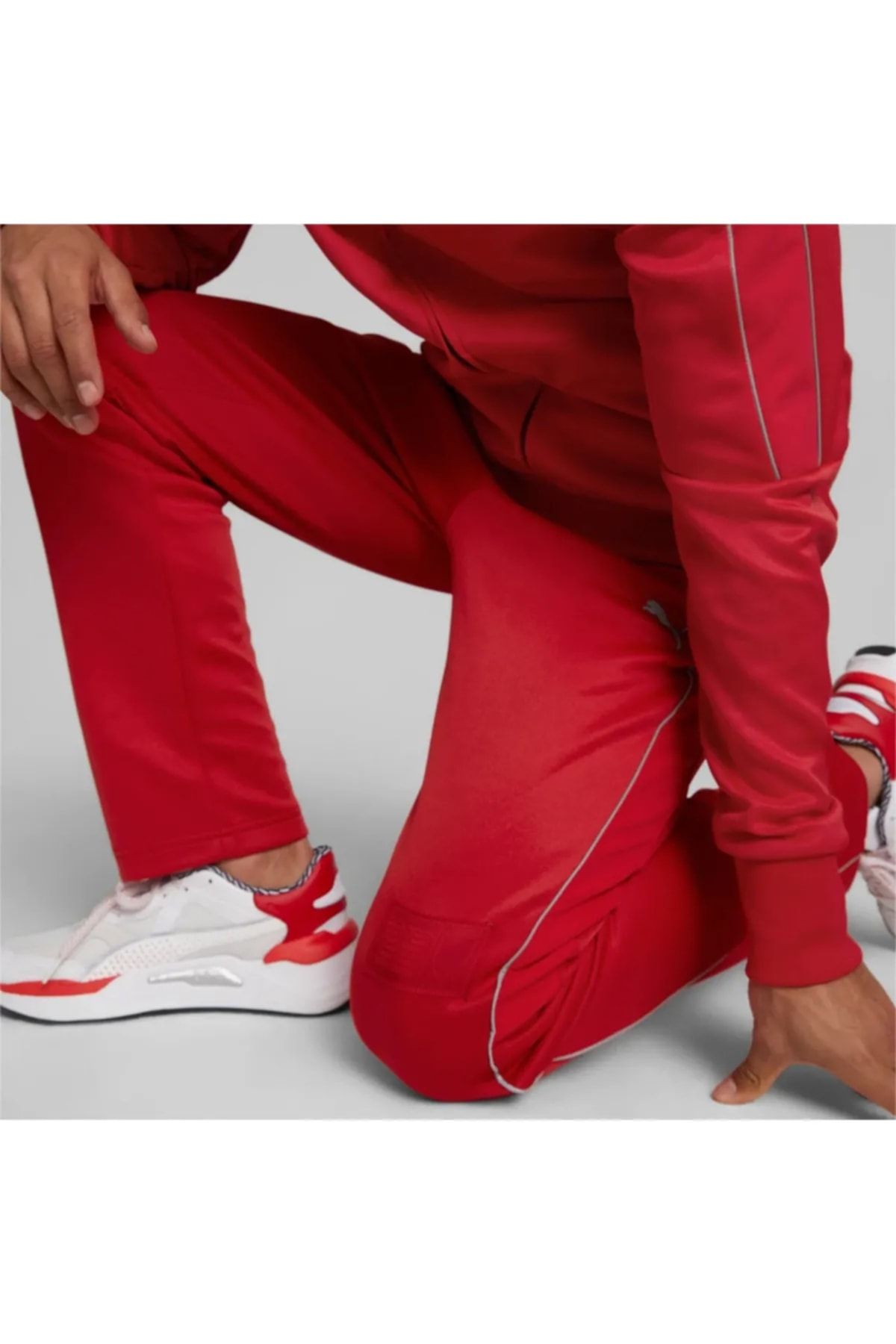 Puma Sports Sweatpants Red Trendyol