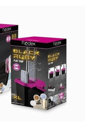 Black Ruby Flat Mop Xl Büyük Boy Mikrofiber Temizlik Seti Image 0