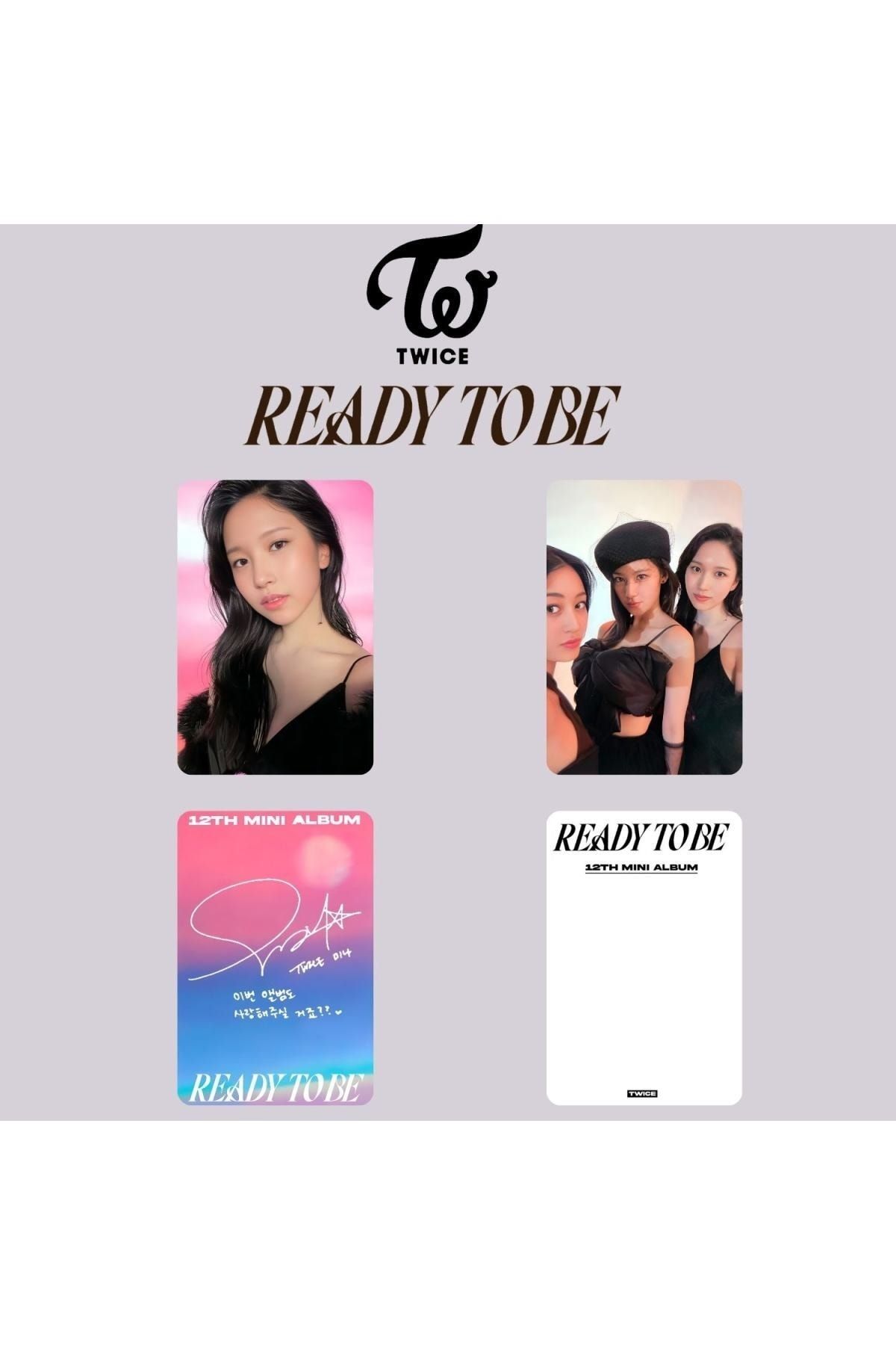 TWICE - [READY TO BE] (12th Mini Album DIGIPACK MINA Version) –