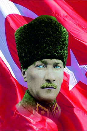 Kalpaklı Ata 70x105cm Image 0